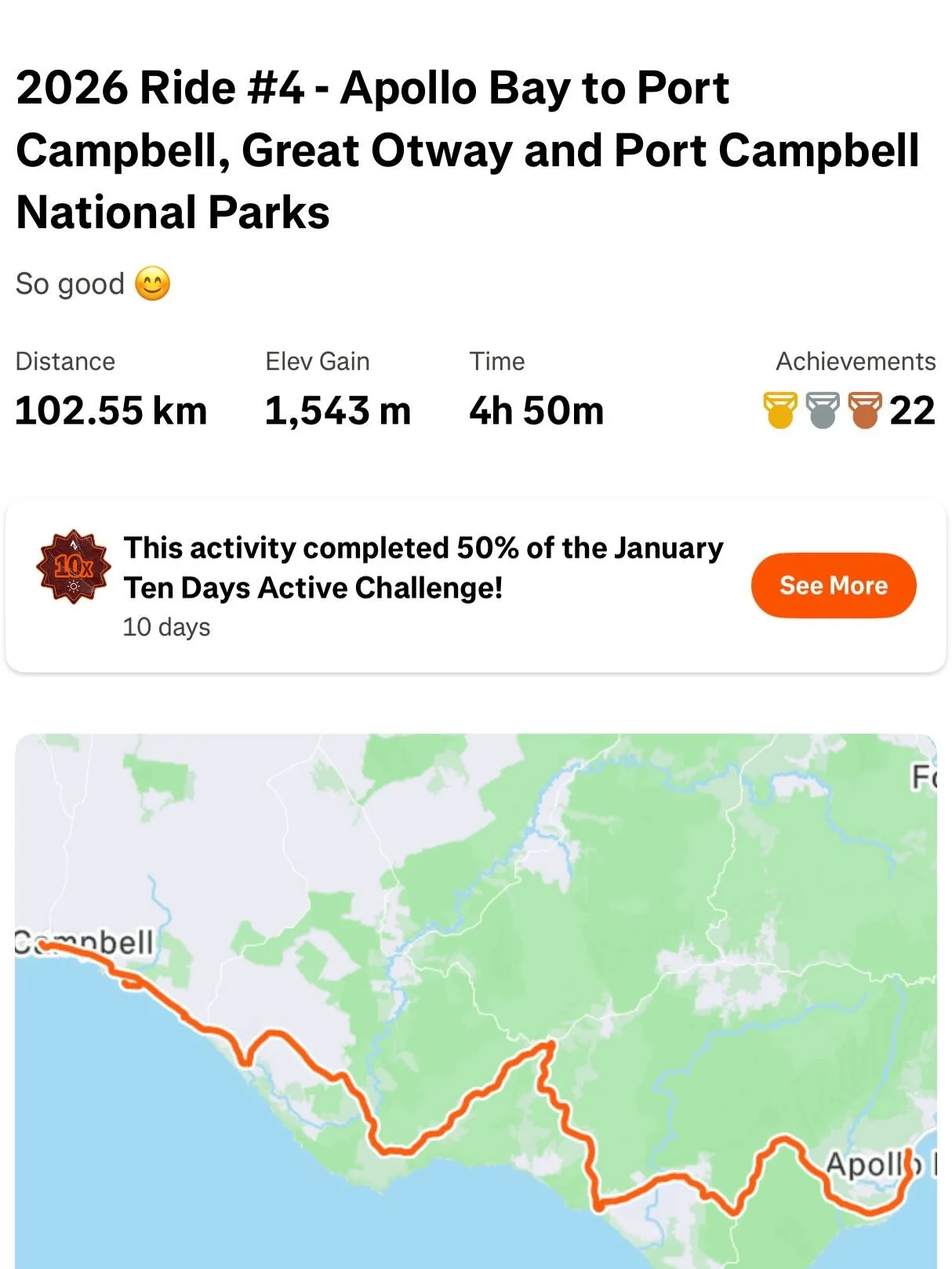 Love this ride 🚲 
~~
Apollo Bay to Port Campbell, Victoria
.
.
#training #otways #twelveapostles #nationalparksaustralia #cycling