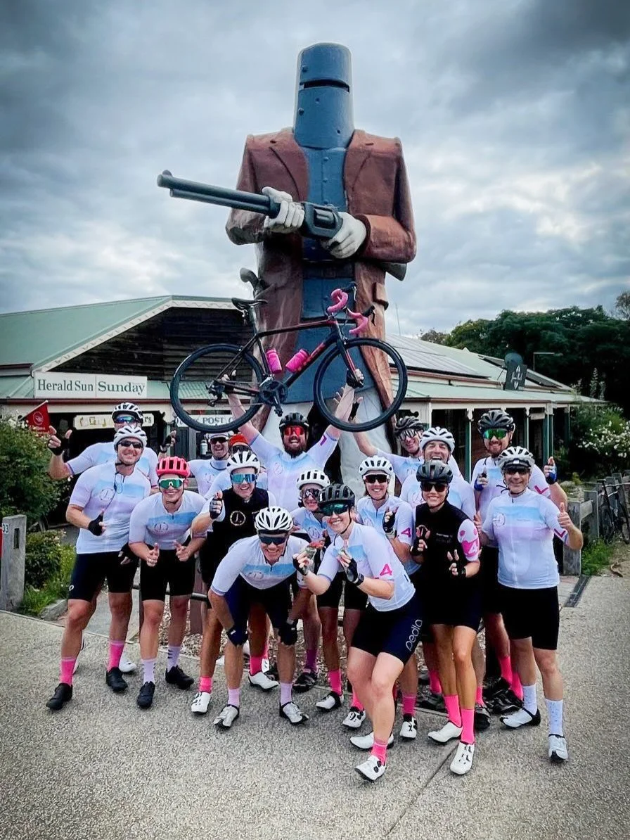 Day 5 - 2026 @live4lily Foundation Ride for Lily - Wodonga to Wangaratta
.
Rest Day today 😂 (only 117km and around 1,000m climbing). Thankfully a little bit warmer in the morning starting out around 7deg (better than zero!). Two medium grade climbs 
