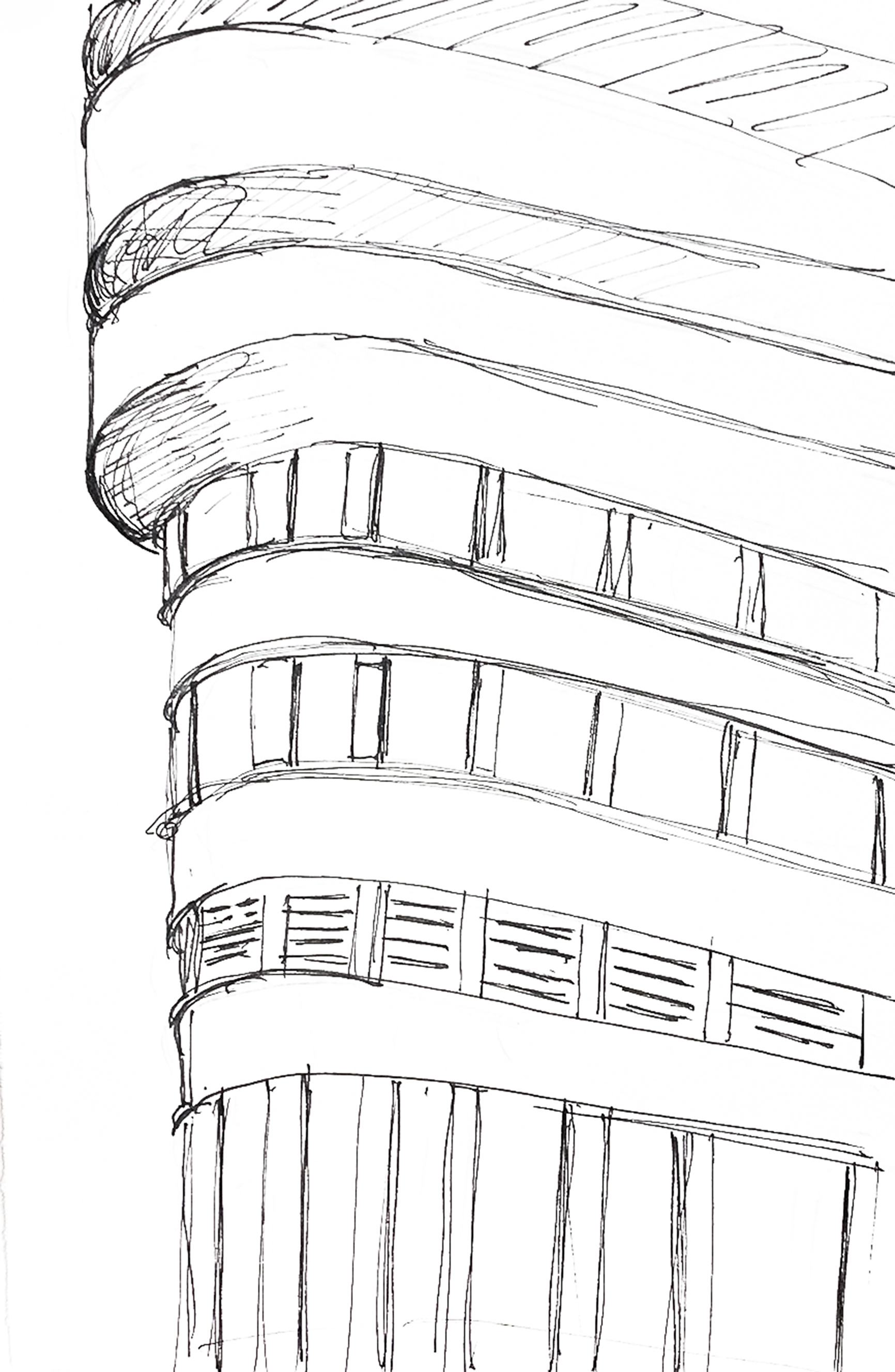 Mischa Sanders & Philipp Putzer_A Tale of Modernism #128_2025_Stylo fine Art sur papier_24 x 16 cm.png