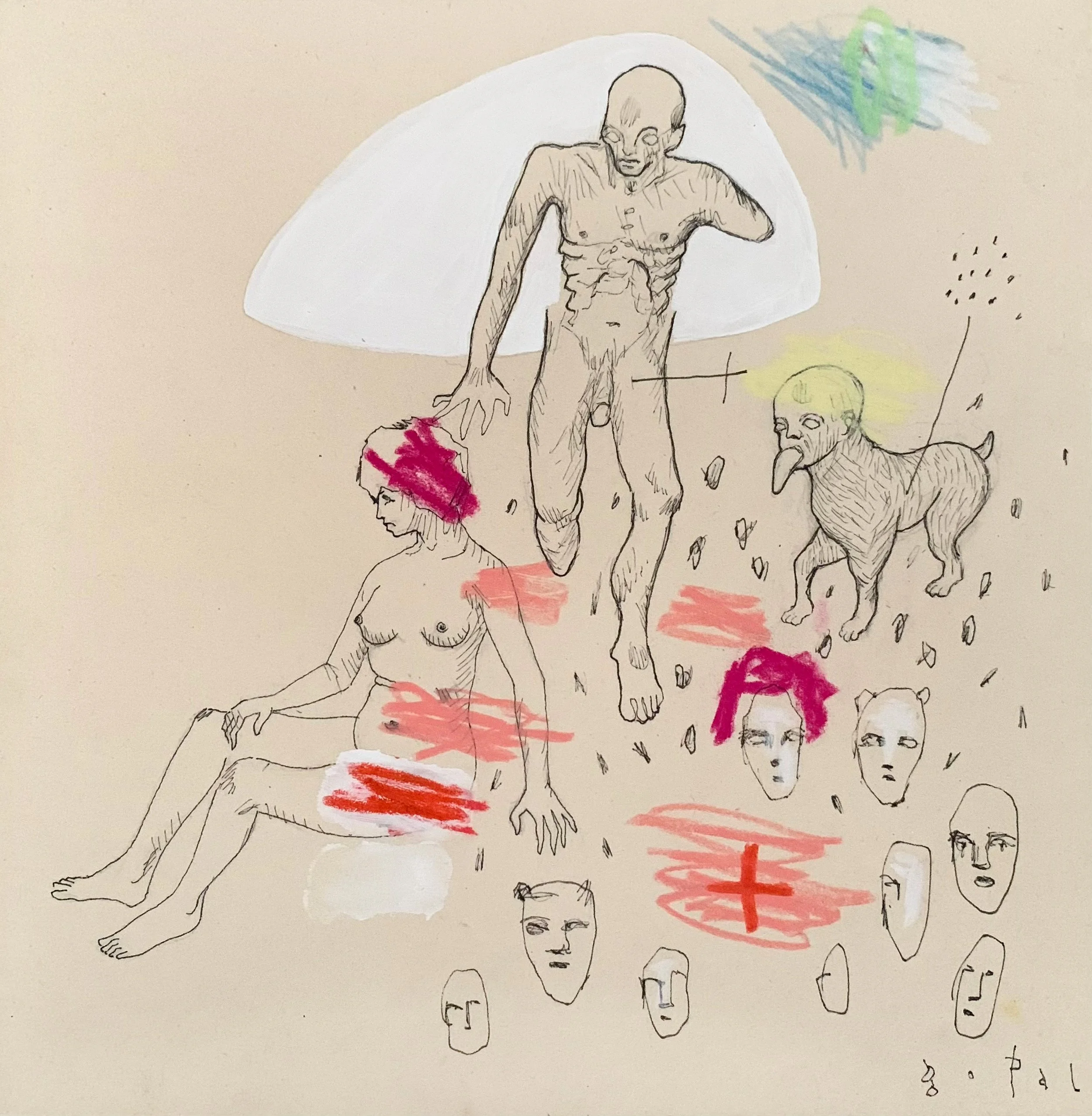 Études anatomiques approximatives #13