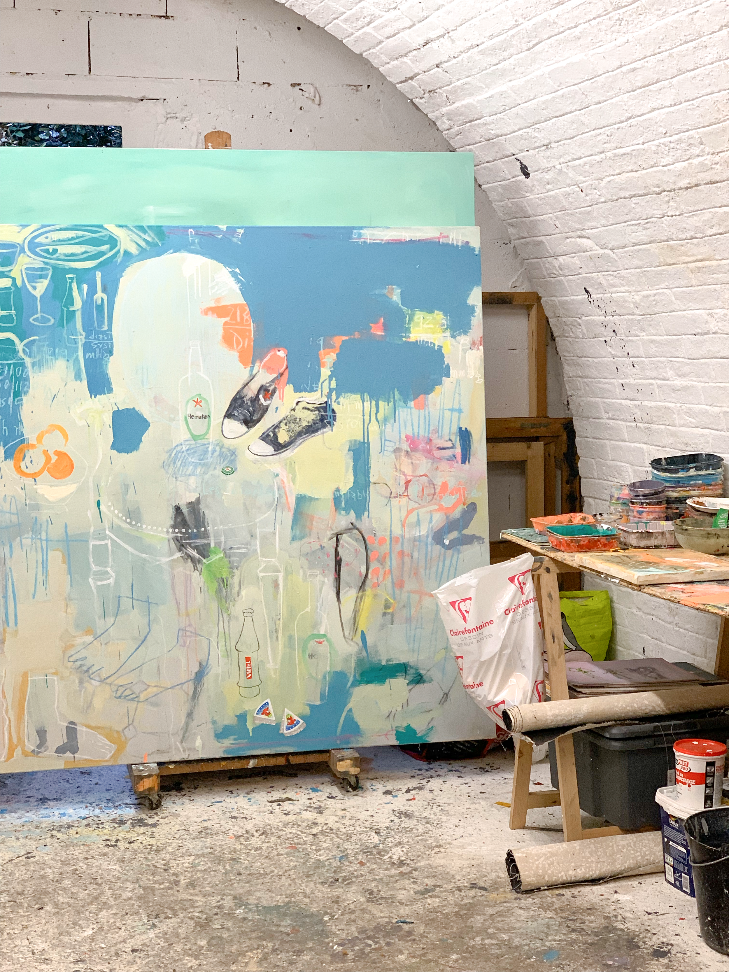 Studio visit, Gopal Dagnogo