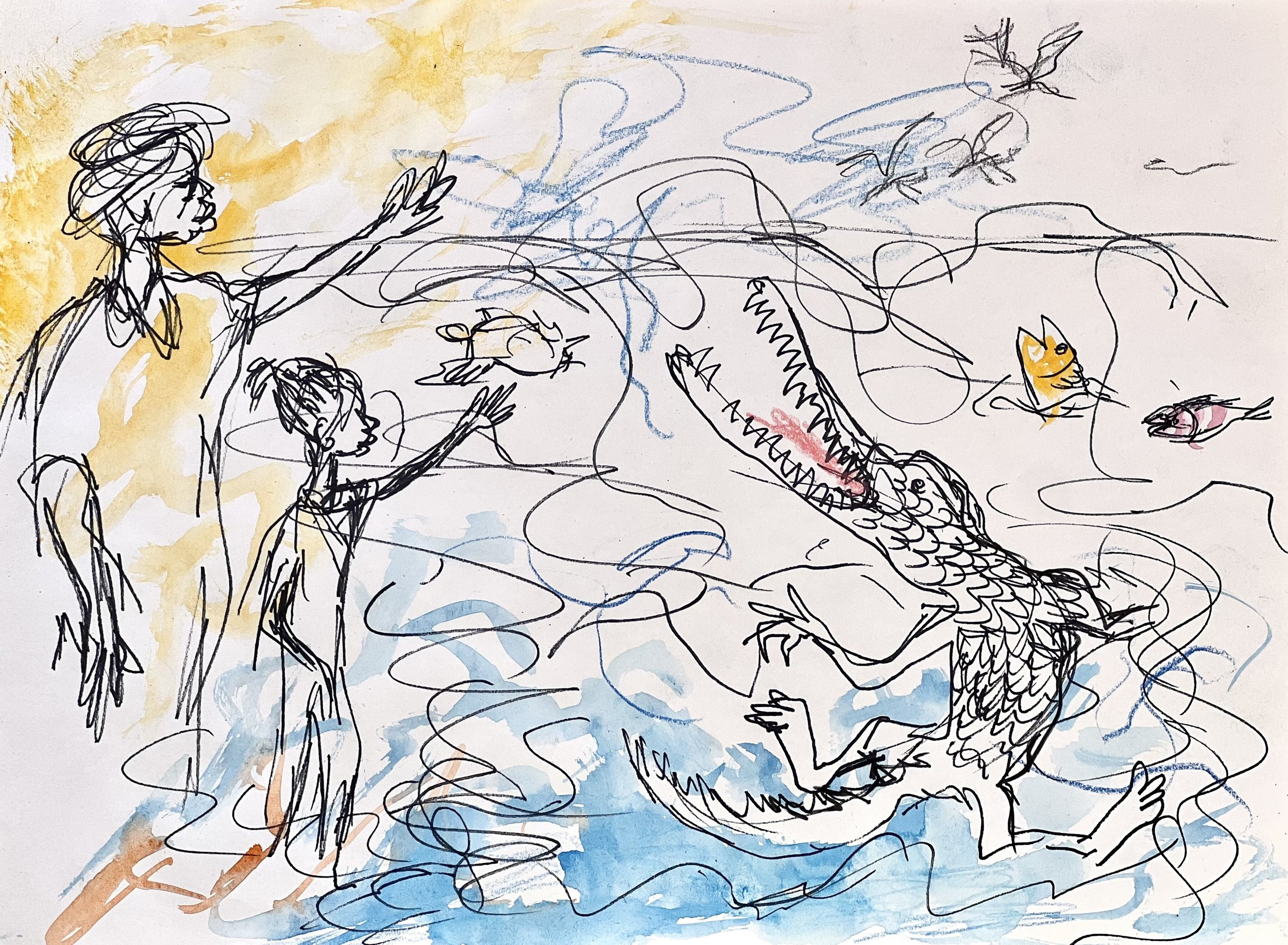 Oumar Ball au pavillon de l’Institut Français de Dakar