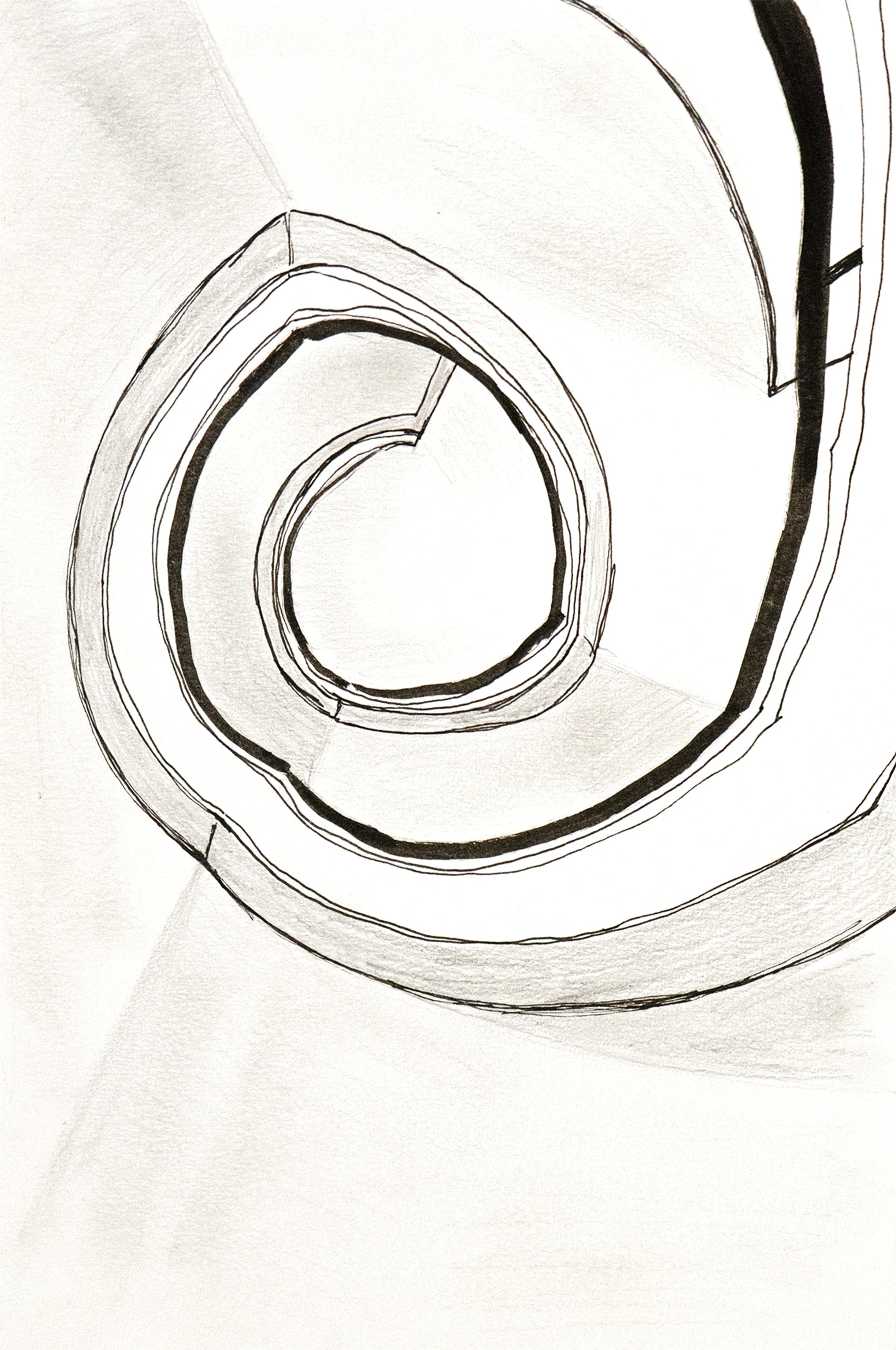 Mischa Sanders & Philipp Putzer_A Tale of Modernism #95_2025_Technique mixte sur papier_24 x 16 cm.jpeg