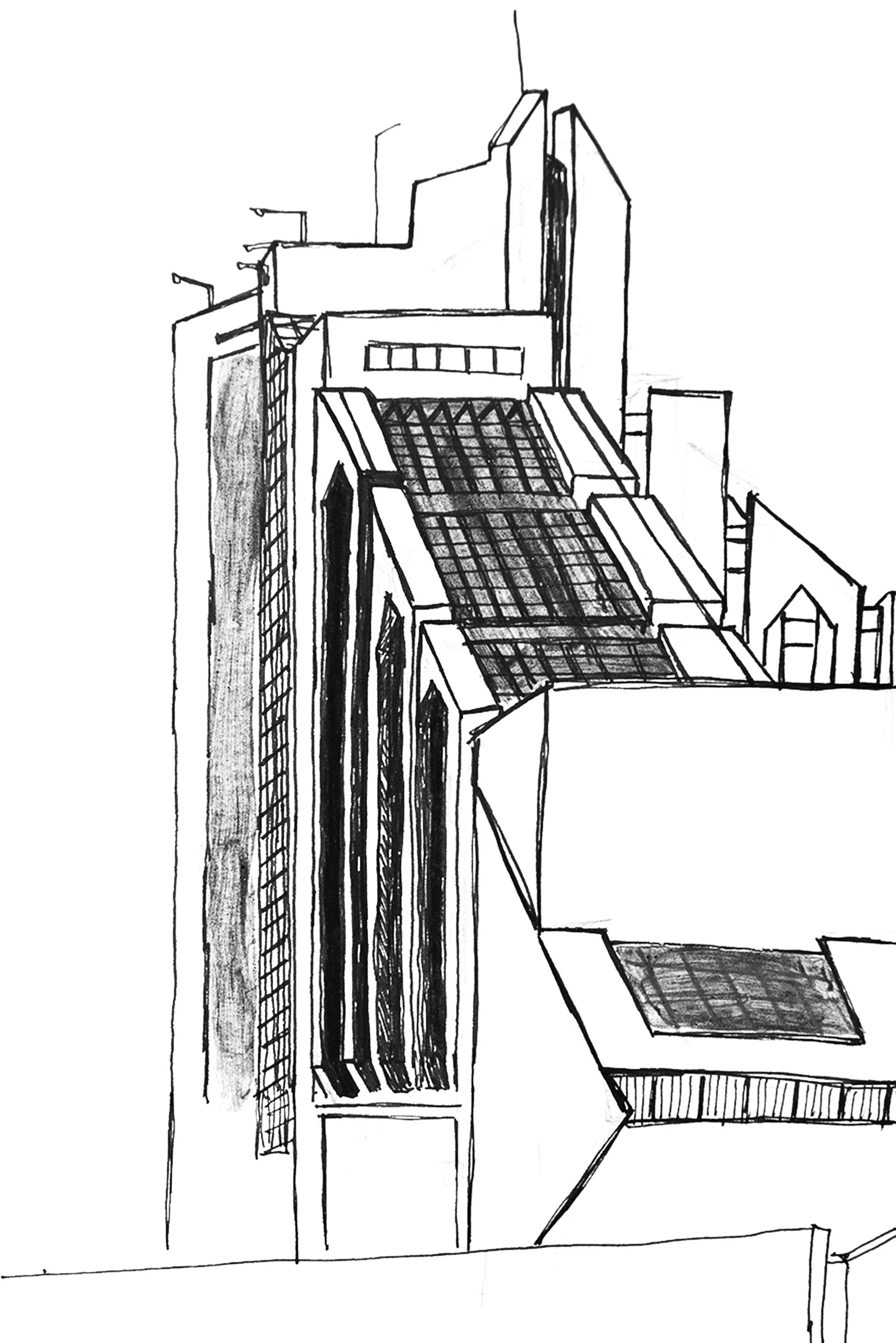 Mischa Sanders & Philipp Putzer_A Tale of Modernism #65_2025_Stylo fine Art sur papier_24 x 16 cm.jpeg