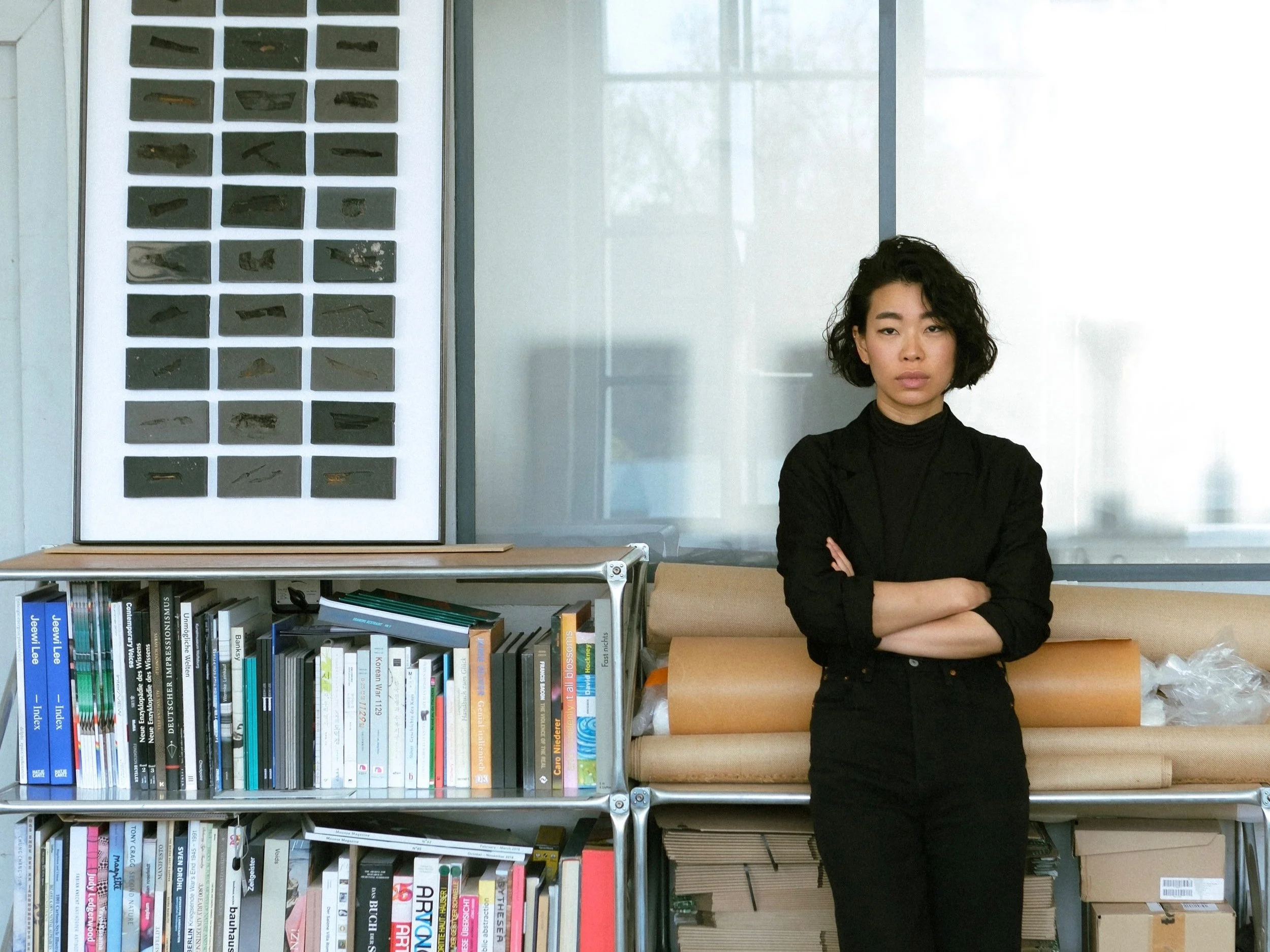 Jeewi Lee à la Villa Aurora, Los Angeles