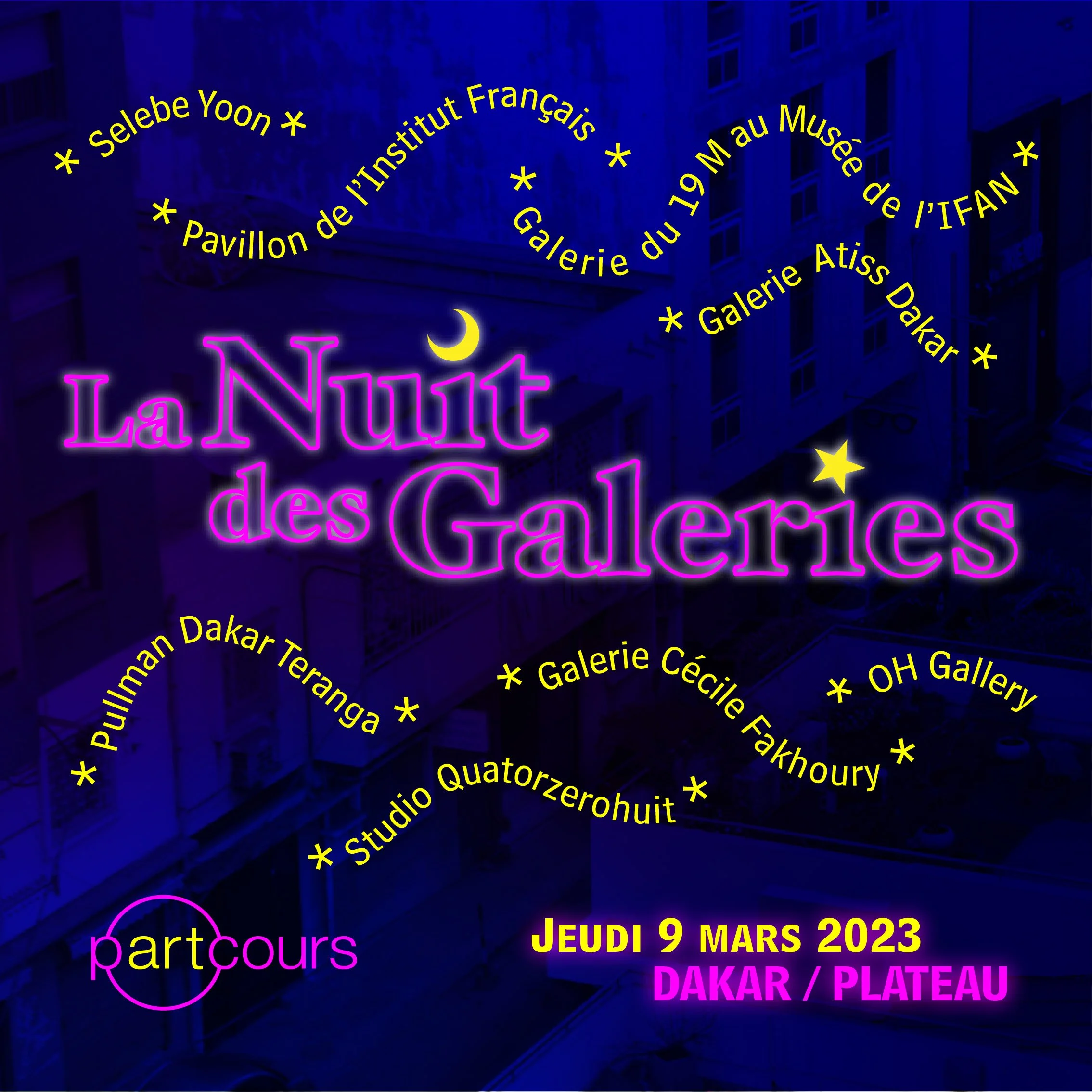 LA NUIT DES GALERIES PARTCOURS