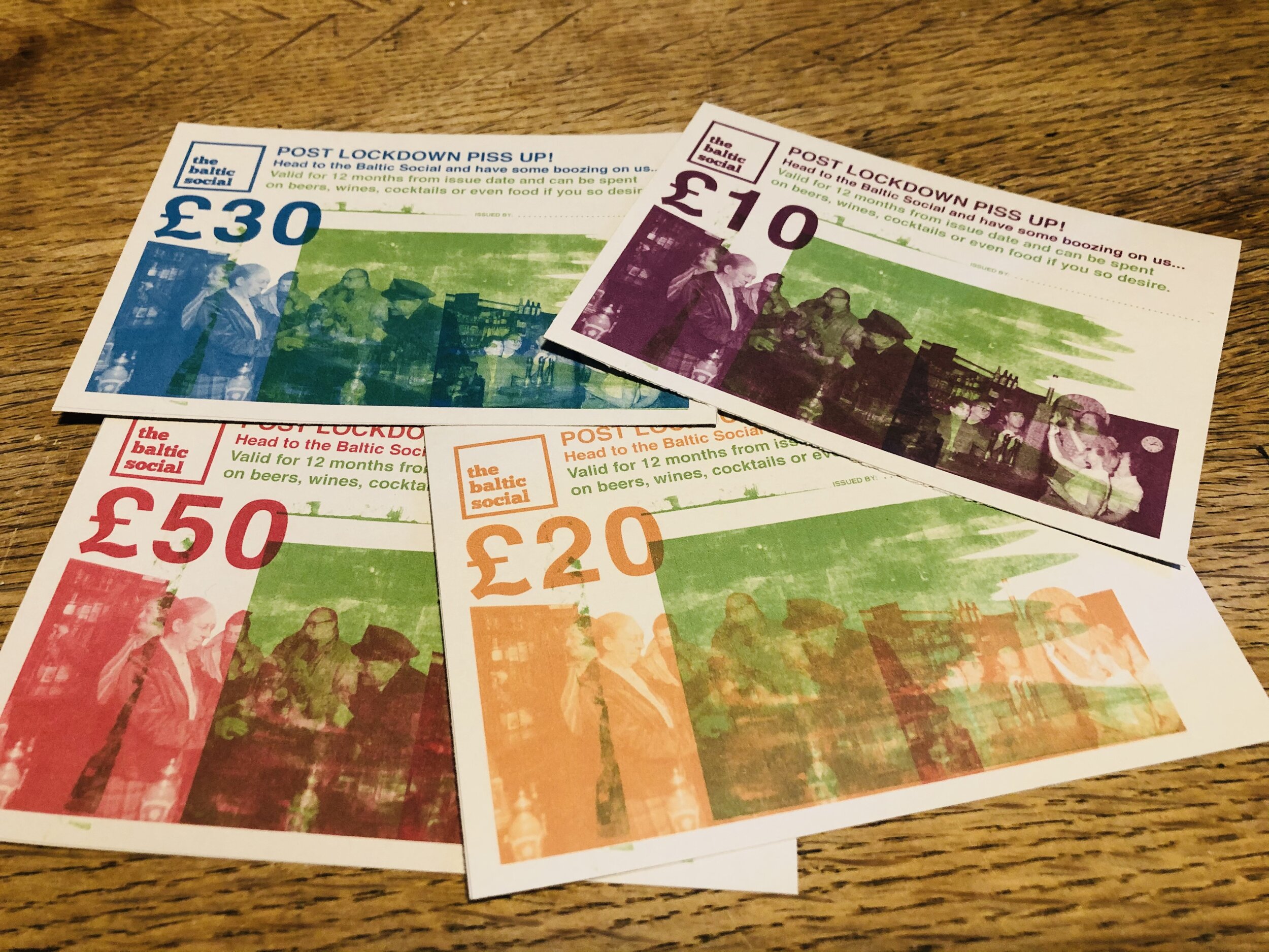 Post Lockdown Piss Up voucher