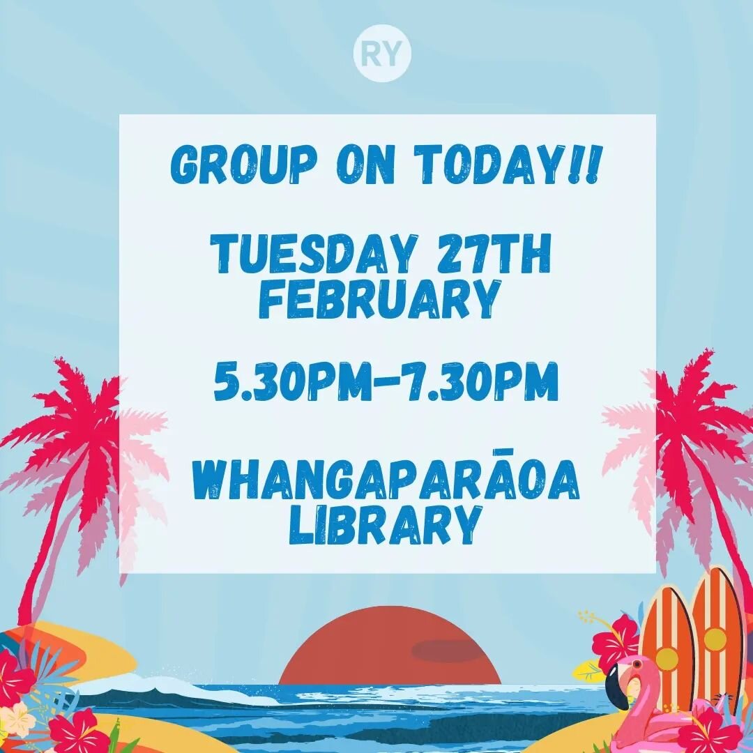 We're excited to be back and excited to see you there!!

5:30pm-7:30pm
Whangaparāoa Library
9 Main Street