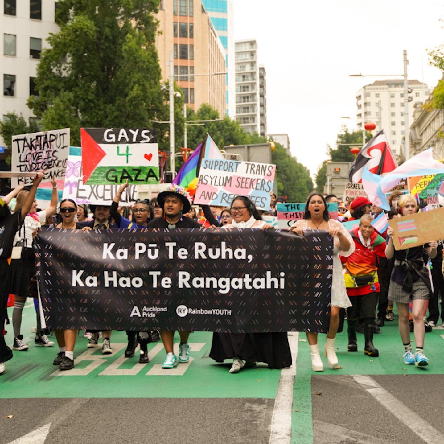 We had the absolute pleasure of leading this year&rsquo;s Auckland Pride March organized by the amazing @aucklandpride 

Pride has always been a protest. It&rsquo;s been a relentless fight for equality and visibility. Through decades of activism, we&