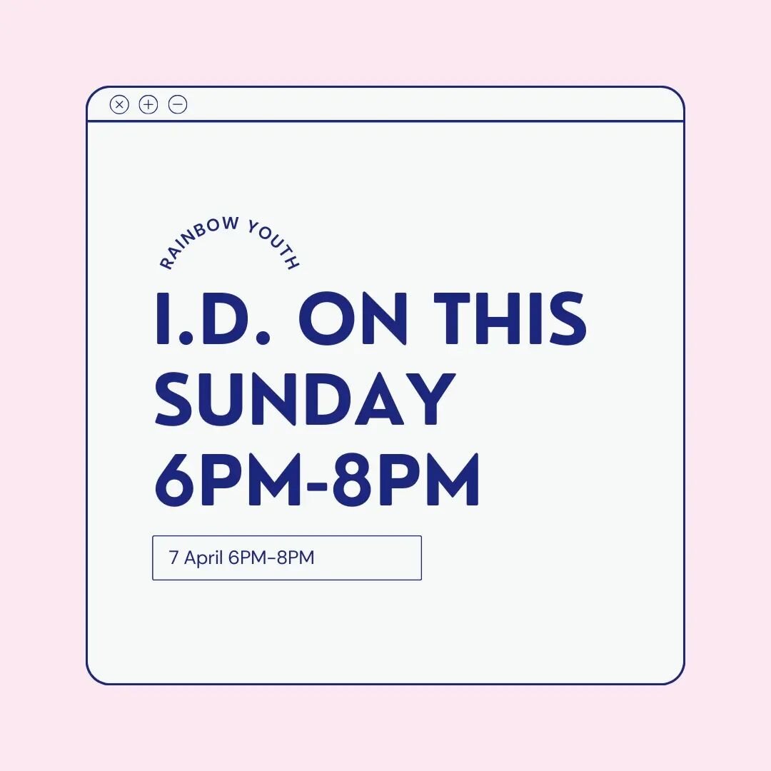 ID is on Sunday evening at the RY drop in centre!