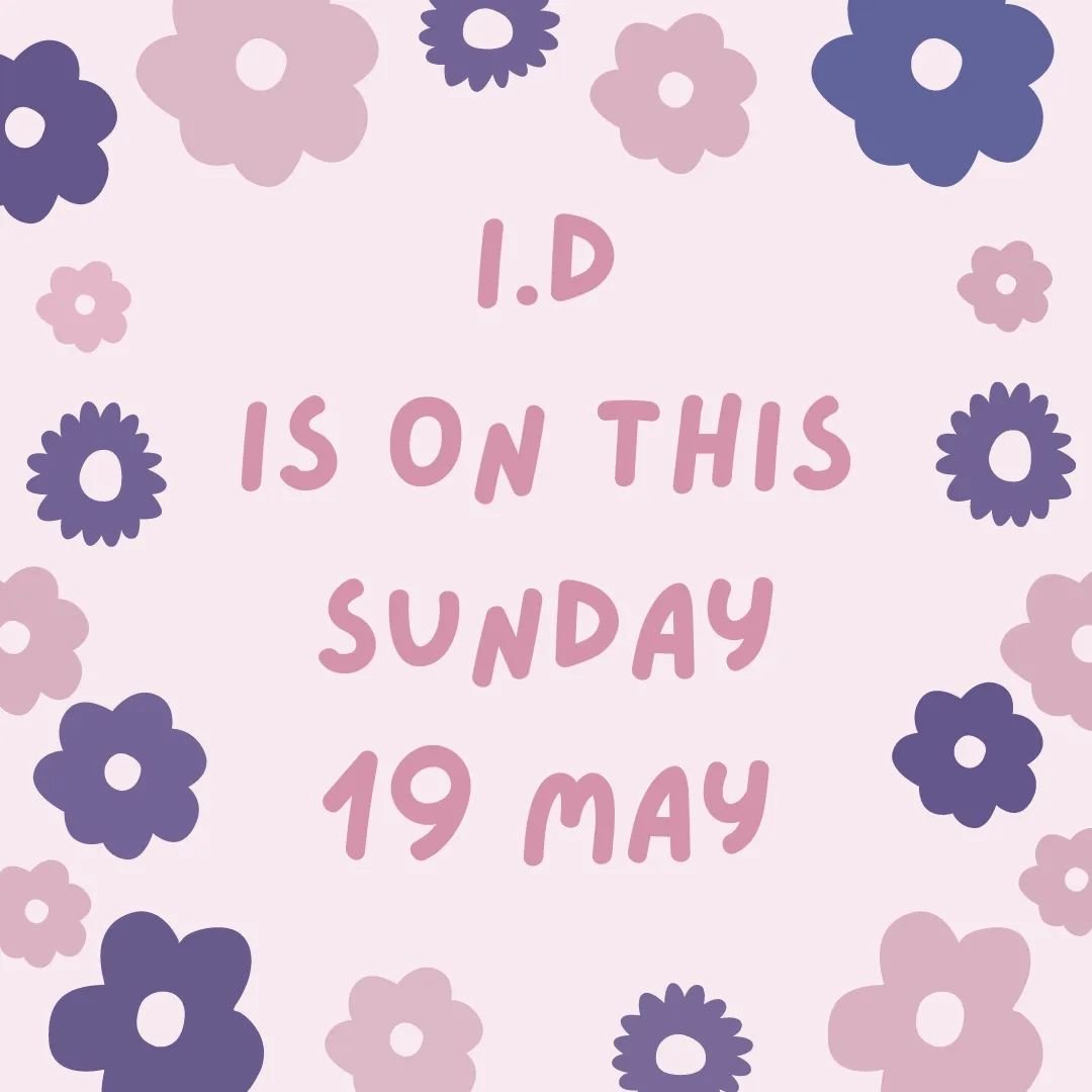 ID is on this Sunday, 6-8pm at the drop in centre!