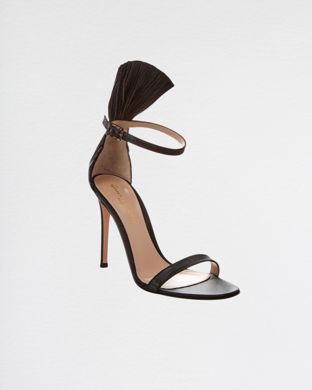 Victoria Beckham Rust Velvet Sandals — The Luxury Couture Wardrobe