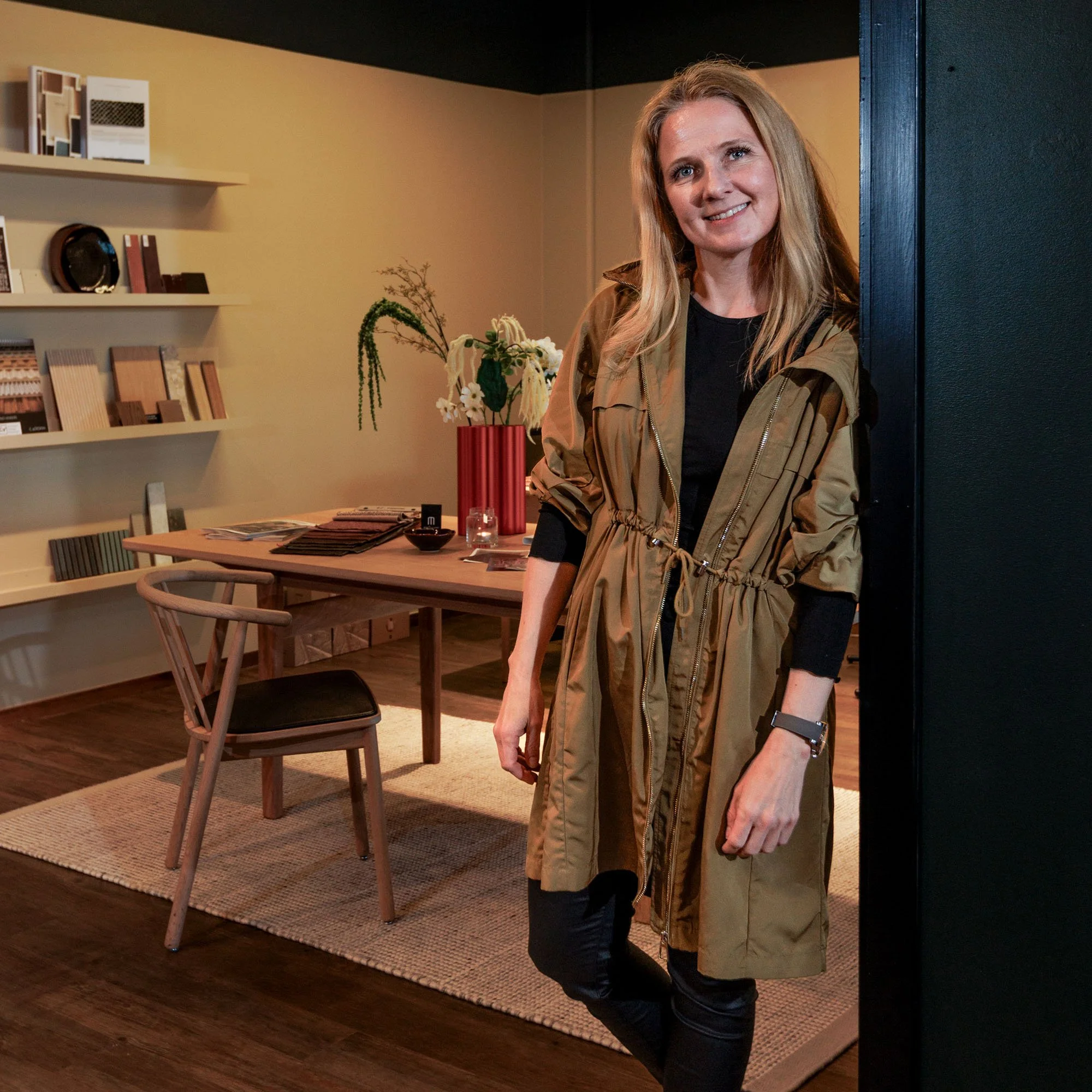 Interiørdesigner med base hos oss