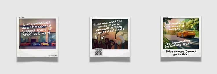 Carousel for Instagram Campaign - ECF