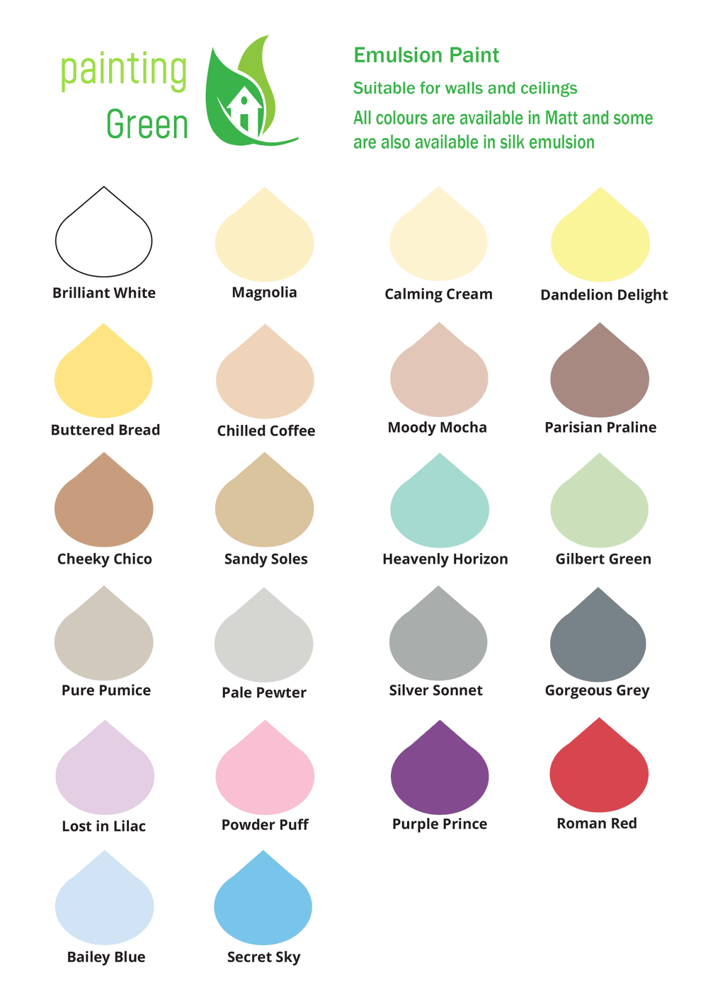 Our Paint — Painting Green