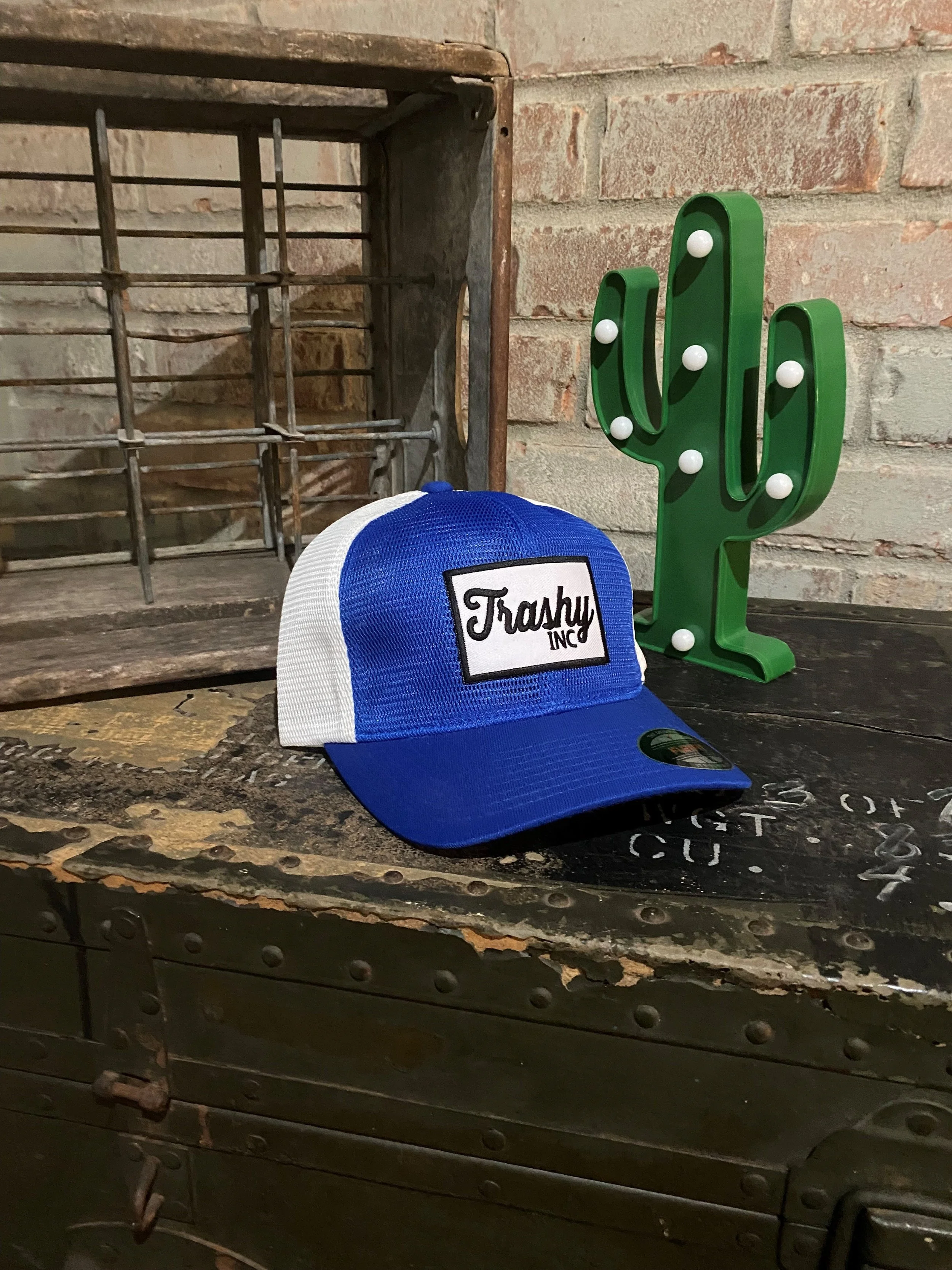 Blue Trashy Flexfit