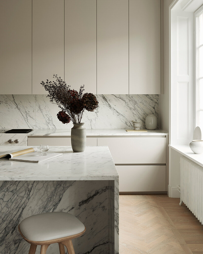 Minimalist kitchens in Scandinavian design — Nordiska Kök