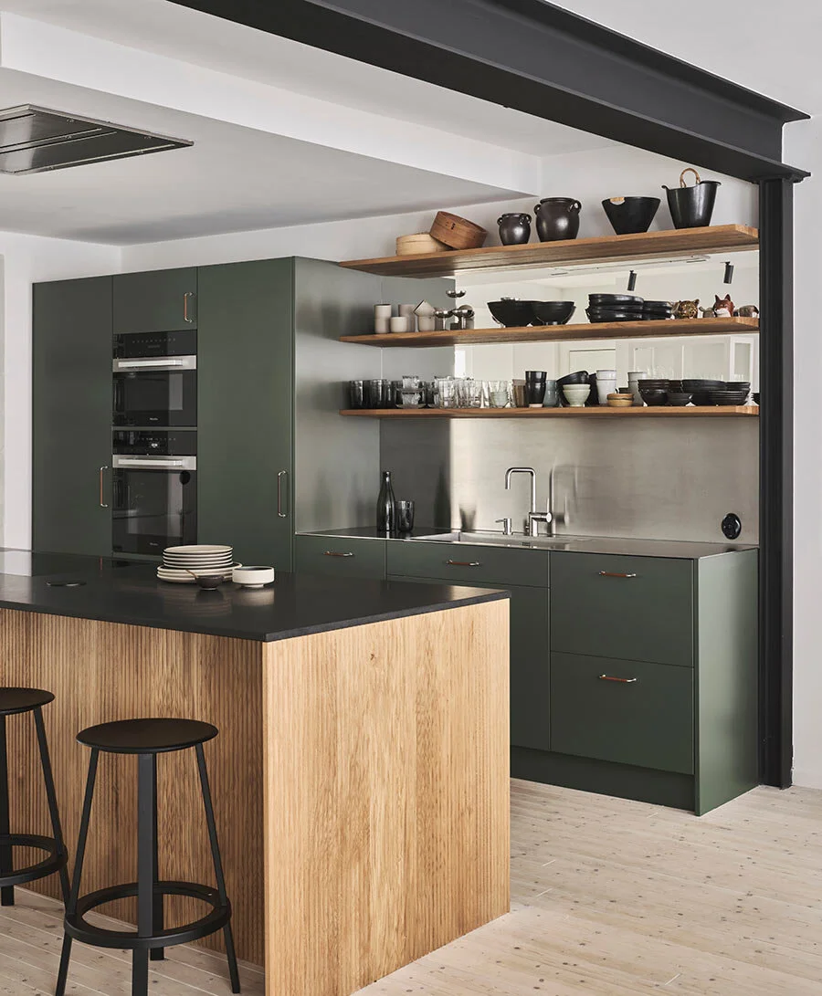 Nina Gerthel's bespoke kitchen