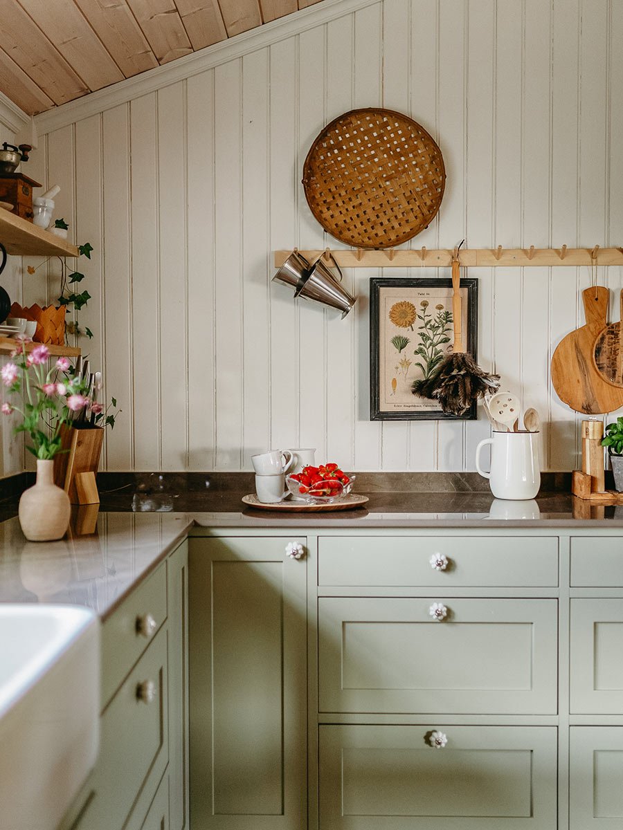Kitchen Decor, Interior Design And House Improvement, Bespoke Sage