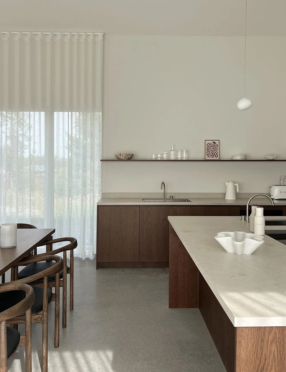 The Modern Dark Oak kitchen