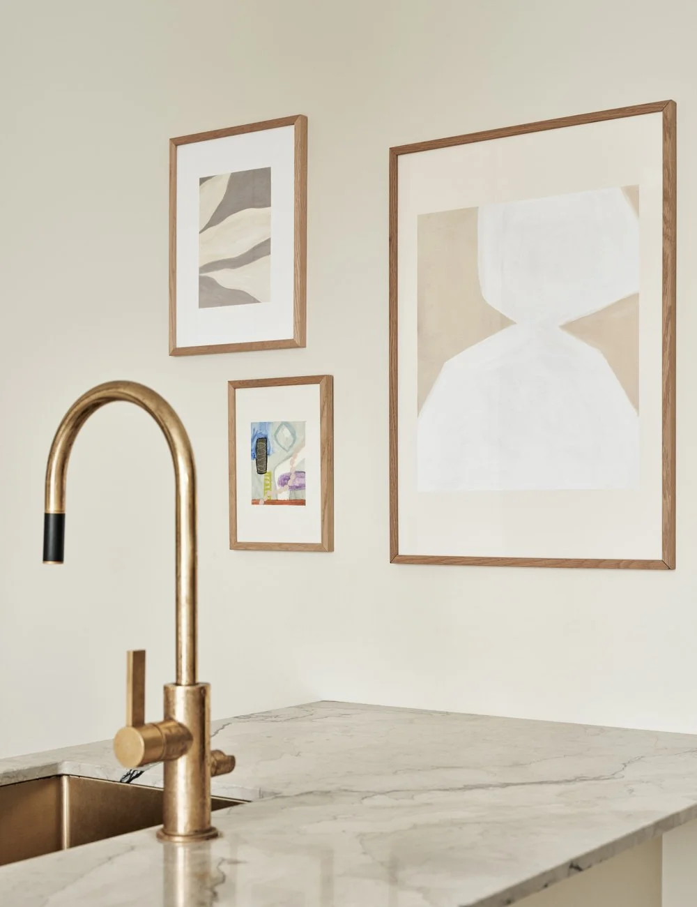 View of Minimalist and elegant design kitchen — Nordiska Kök