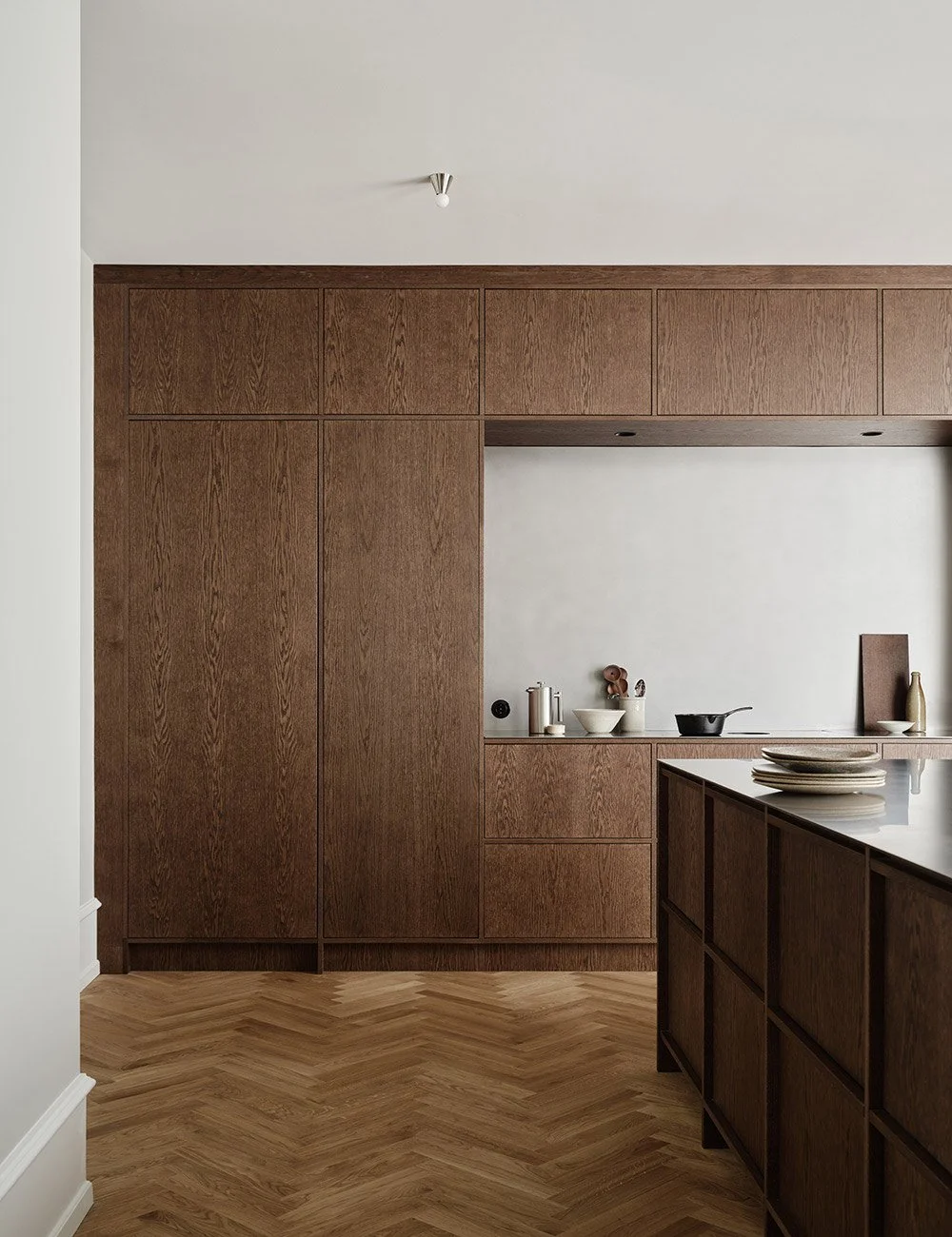 Wooden Kitchen with Stainless Steel — Nordiska Kök