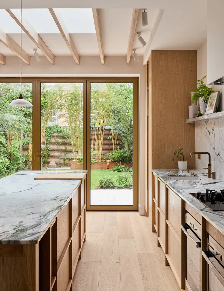 Fresh Look at Scandinavian Wood Kitchen In London