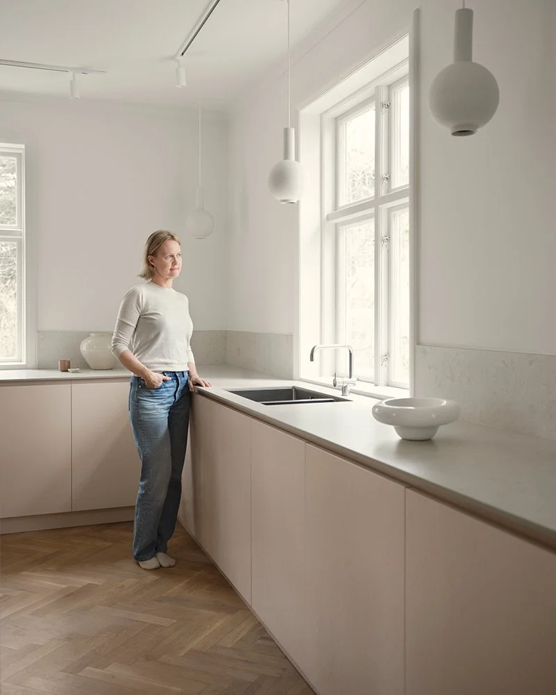The pink minimalist kitchen — Nordiska Kök