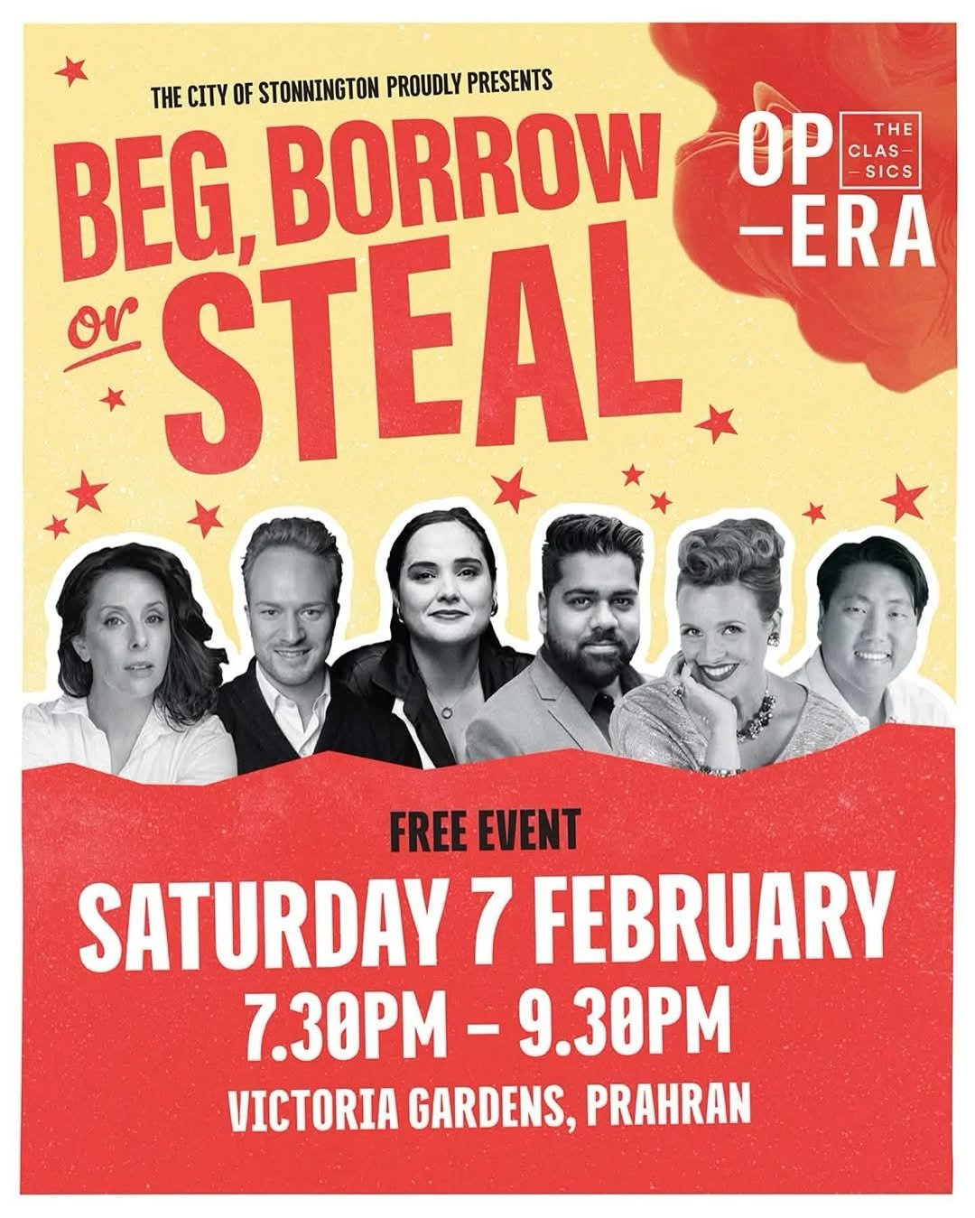 The Classics Opera: Beg, Borrow or Steal | The City of Stonnington