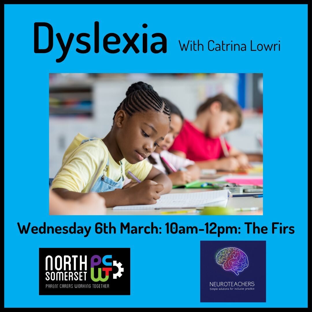 Dyslexia training rescheduled. 
We have had to rearrange a previous session on dyslexia, and have now got further spaces should anyone be interested 😄

To sign up, click on the link in our bio!