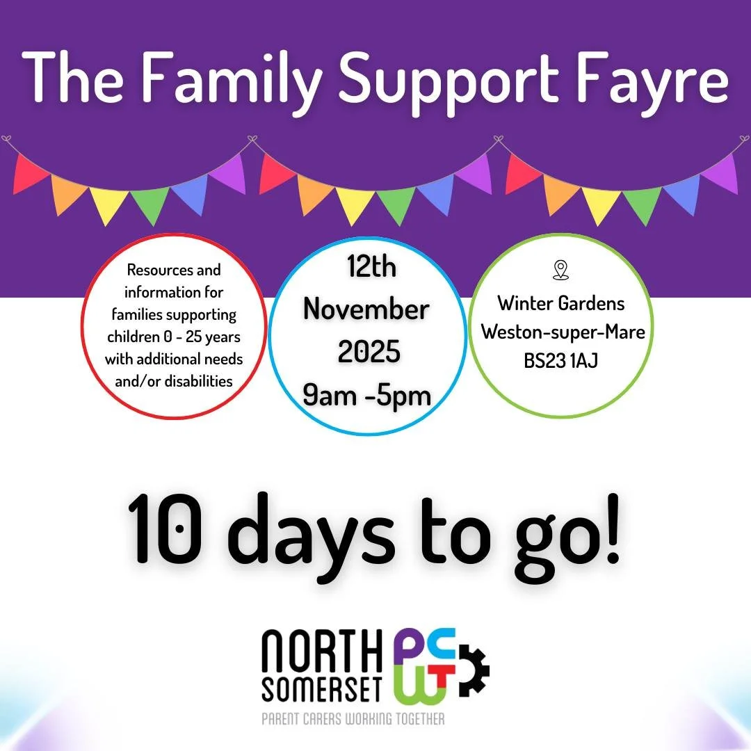 The final countdown is ON!⌛🤩

Join us at the Family Support Fayre&mdash;your essential one-stop event for vital resources and information to support your children and young people 💫

This isn't just a fair; it's a chance to:

🤝Find the support ser