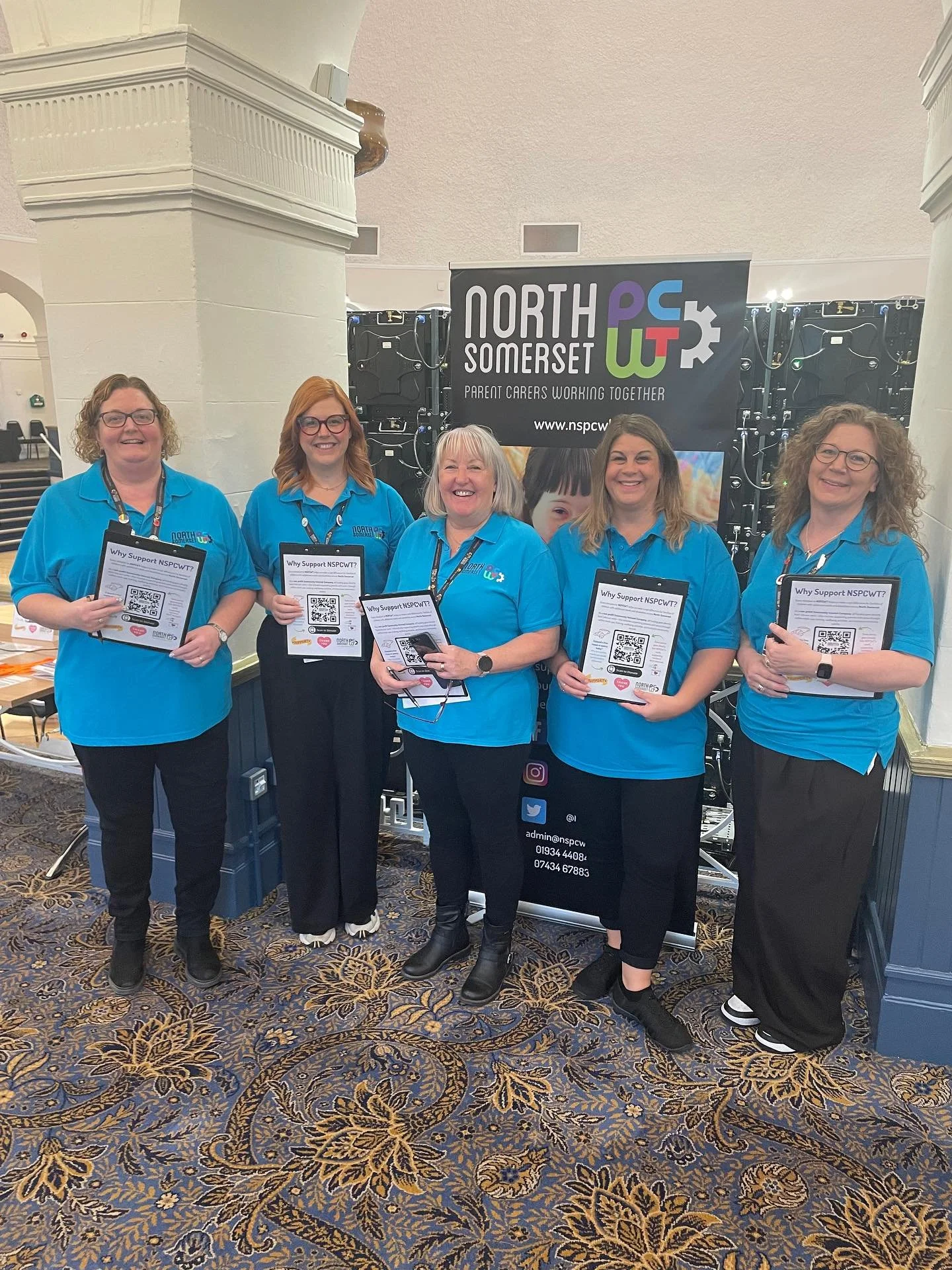 The team are ready to greet you today - despite the rain, it&rsquo;s still a pretty nice view for a work day 🌊