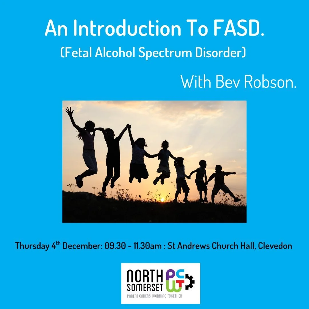We are all geared up for our next FASD session. 

Did you know that the behavior traits in FASD are similar to Autism? This session is jam packed with the information around FASD, all the sciencey parts of it and full of interesting and clever things