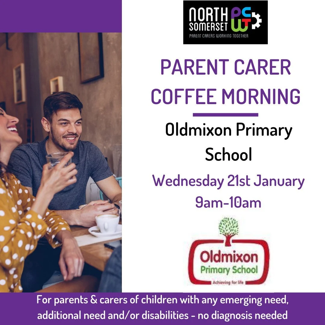 📣 Parent Carers with children at Old Mixon Primary School &mdash; this one&rsquo;s for you! 🙌

Join us for a drink ☕ and a friendly chat about any concerns or emerging needs your child may have. We&rsquo;re here to listen 🤝 and to signpost you to 