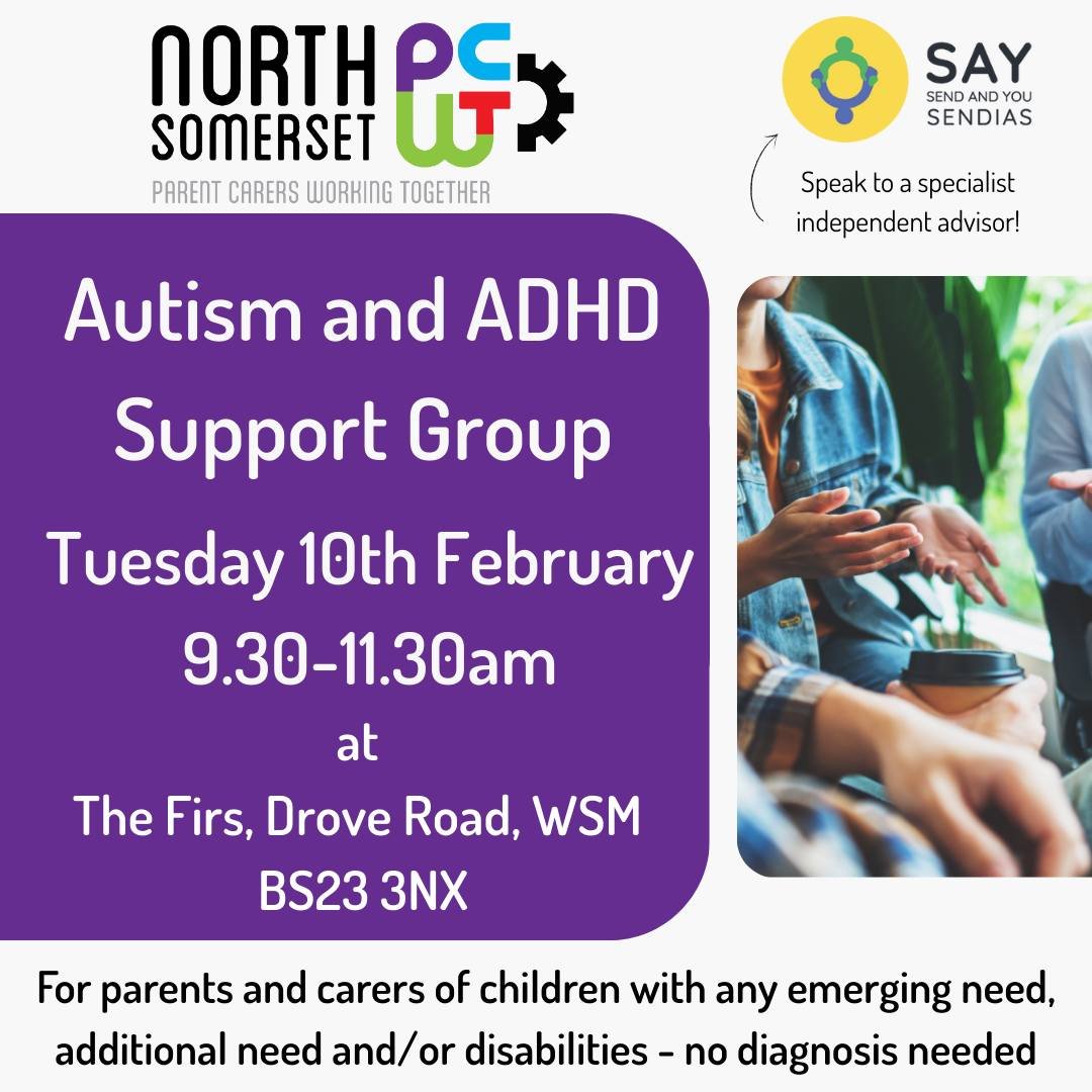 Need a listening ear? 🗣️👂

Join us at The Firs, the second Tuesday of every month. Connect with our Peer Support team and other families for support, advice, and a friendly chat. You don't need a diagnosis for your child to join us&mdash;if you hav