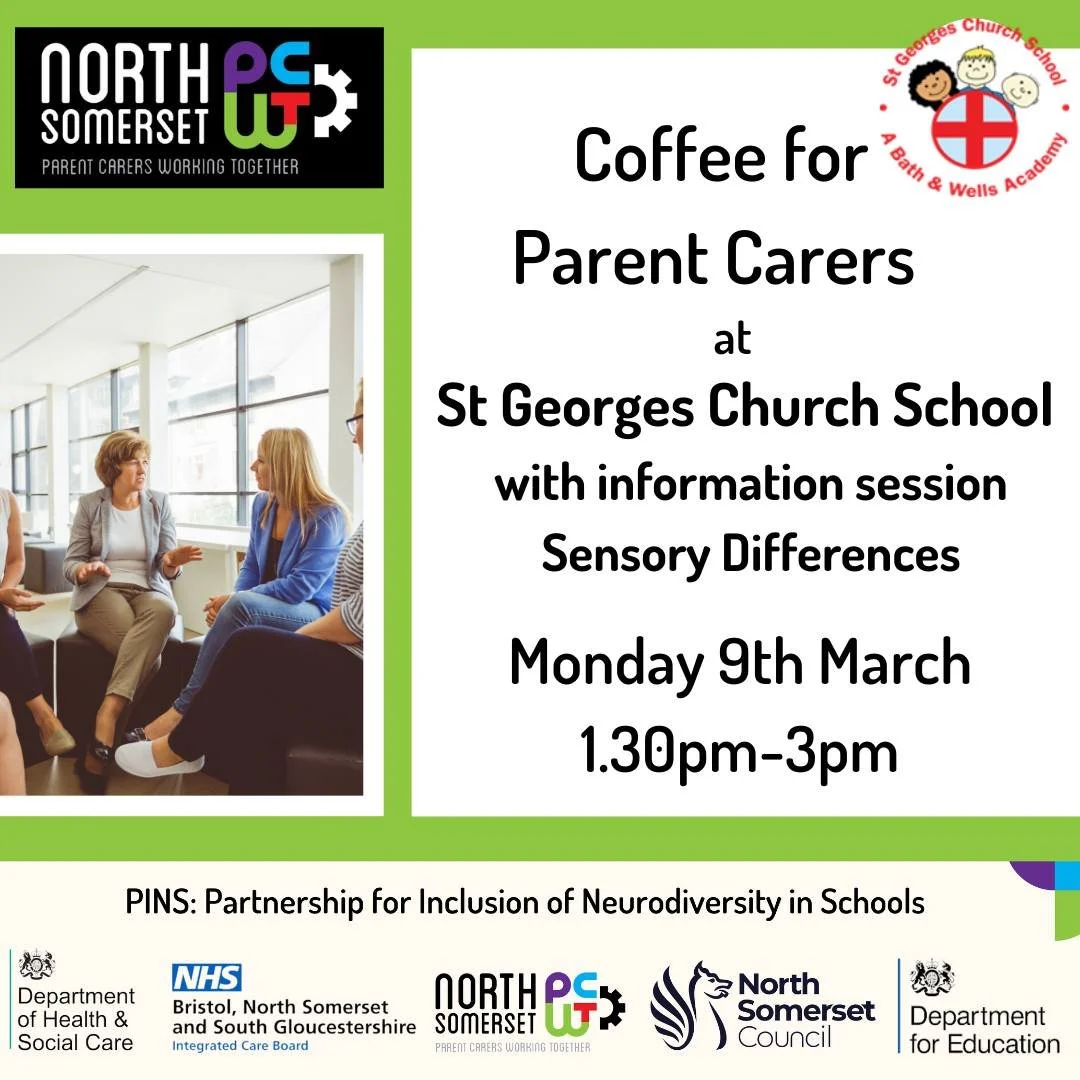 ✨ PINS ✨

We&rsquo;re excited to invite parent carers of St Georges Church School to join us for this friendly information session 💡

Come along to learn more about the PINS project, ask questions, and connect with others in your school community. W