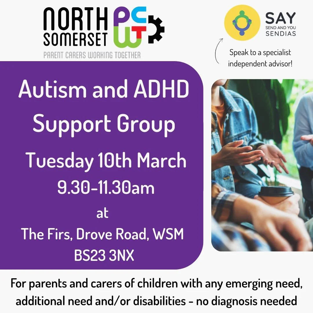 Need a listening ear? 🗣️👂

Join us at The Firs, the second Tuesday of every month. Connect with our Peer Support team and other families for support, advice, and a friendly chat. You don't need a diagnosis for your child to join us&mdash;if you hav