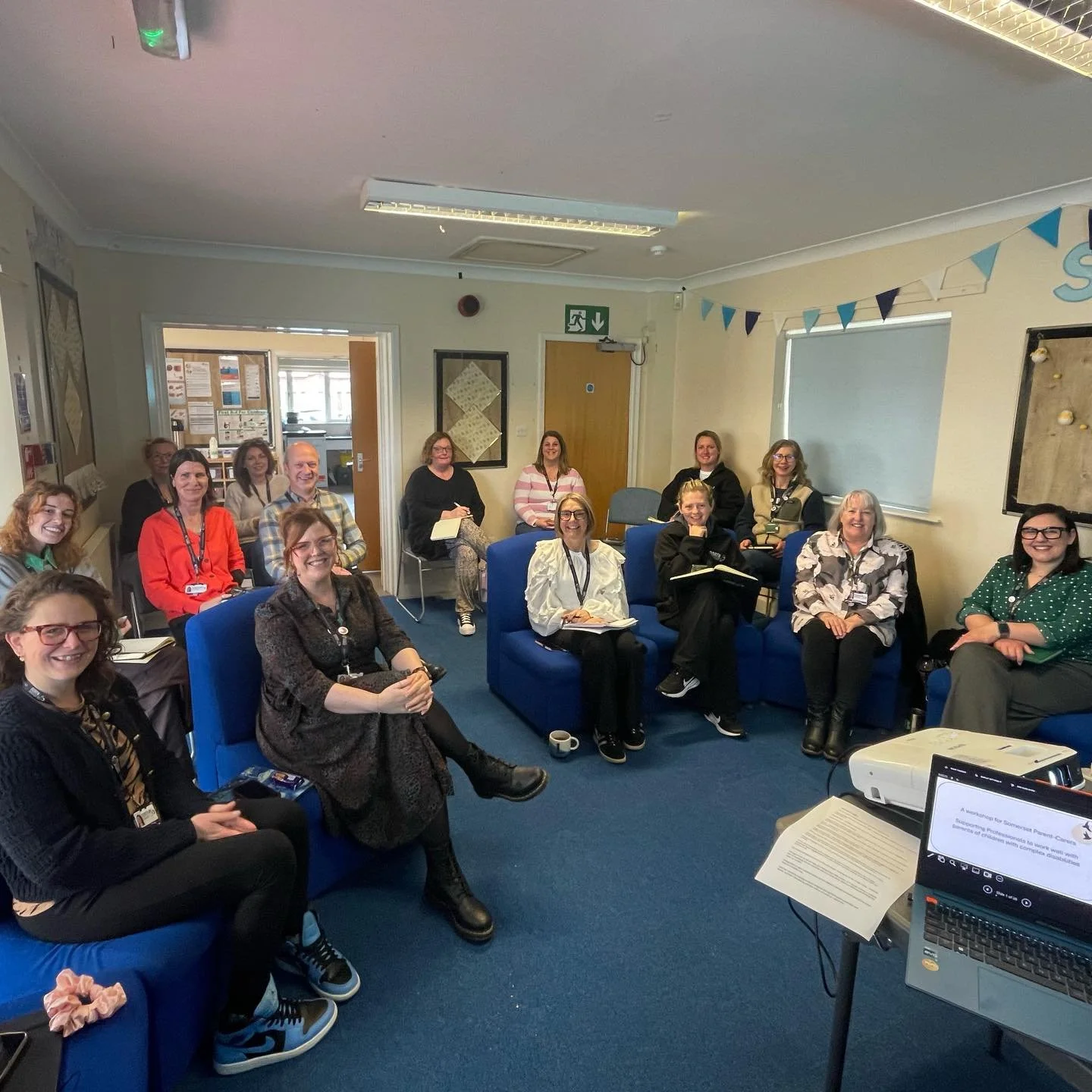 We were proud to welcome @murmurationcommunitytherapy to the Firs this week, where they delivered insightful and valuable training to the whole team. 

At NSPCWT it is important to us to reach, connect with and support Parent Carers of medically comp