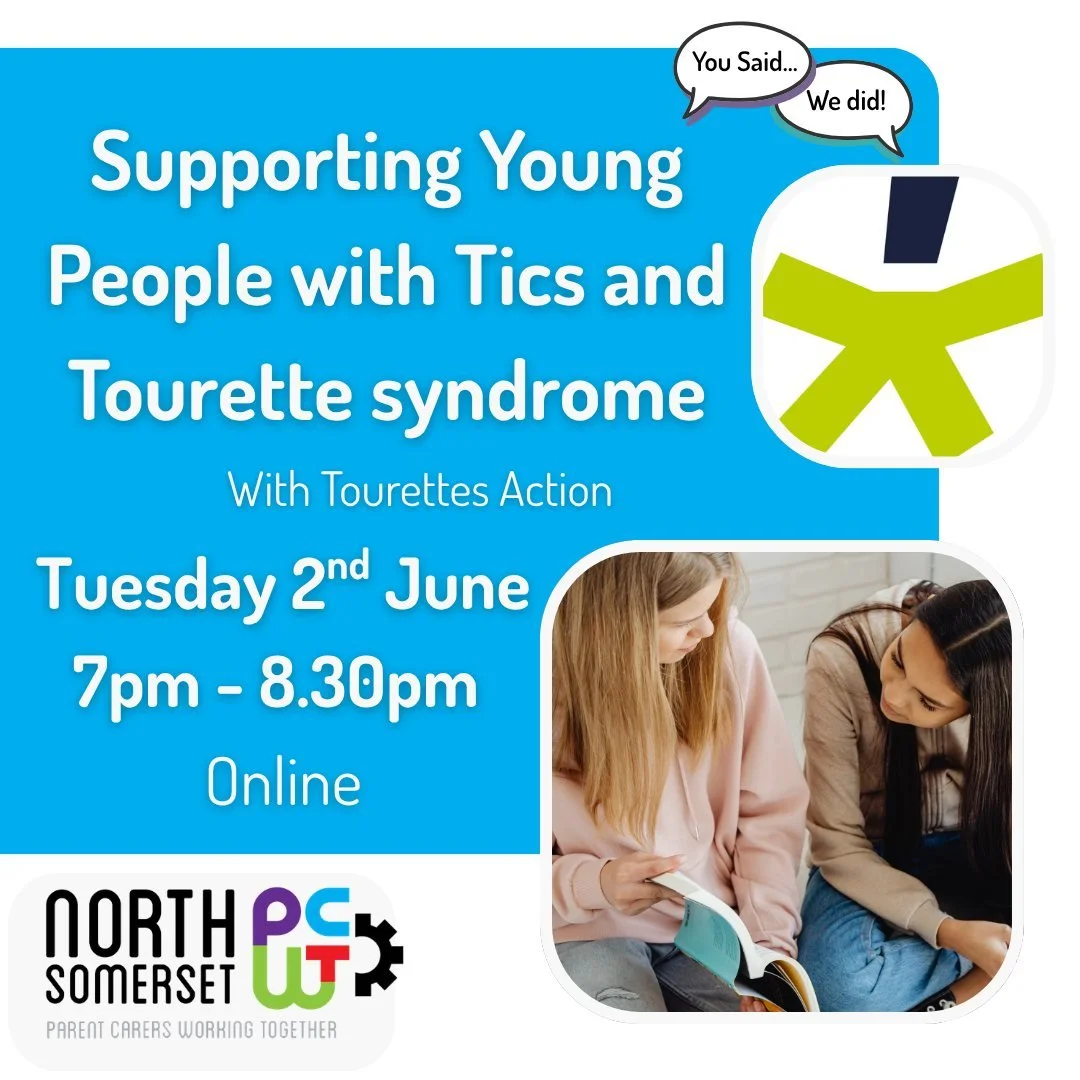 Brand new training that you have asked for! 

Supporting Young People with Tics and Tourette syndrome.
For more information and to book, please click on the link in our bio!