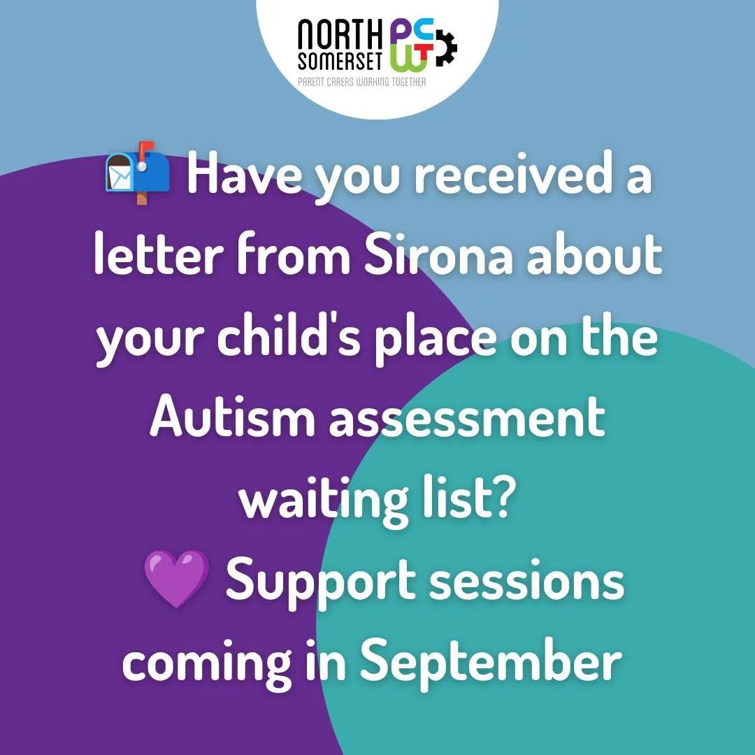 📬 Have you recently received a letter from Sirona about your child&rsquo;s place on the Autism assessment waiting list?
We understand that receiving this letter may raise questions about what happens next and what options are available.
📅 The lette