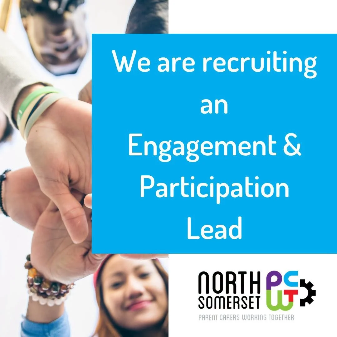 📢 We're Hiring an Engagement &amp; Participation Lead!

Passionate about championing Parent Carer Voice and improving local services? Join our team to lead engagement, build partnerships, and make a real difference for families.

We really value par