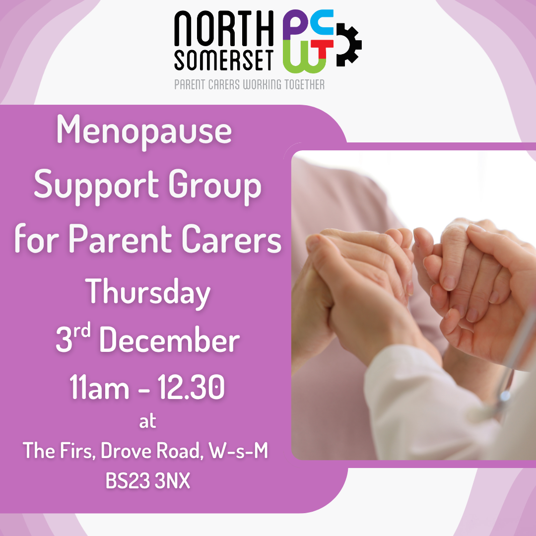 Menopause Support Group for Parent Carers 