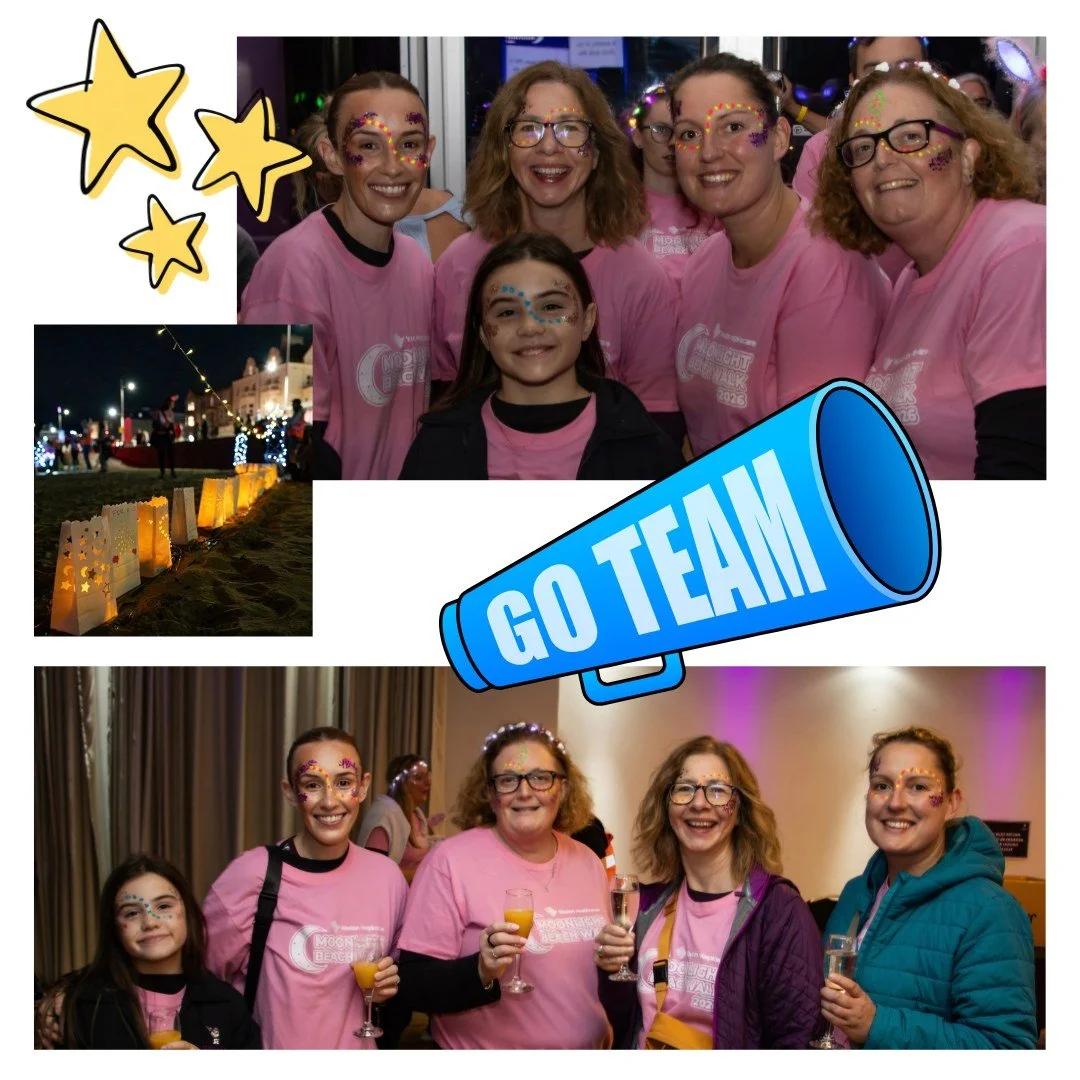 Some of our lovely past and present NSPCWT team on Weston Hospicecare's annual Moonlight Beach Walk!
They were featured in the online Weston Mercury too 🤩 - check it out: https://www.thewestonmercury.co.uk/news/26588104.westons-moonlight-beach-walk-