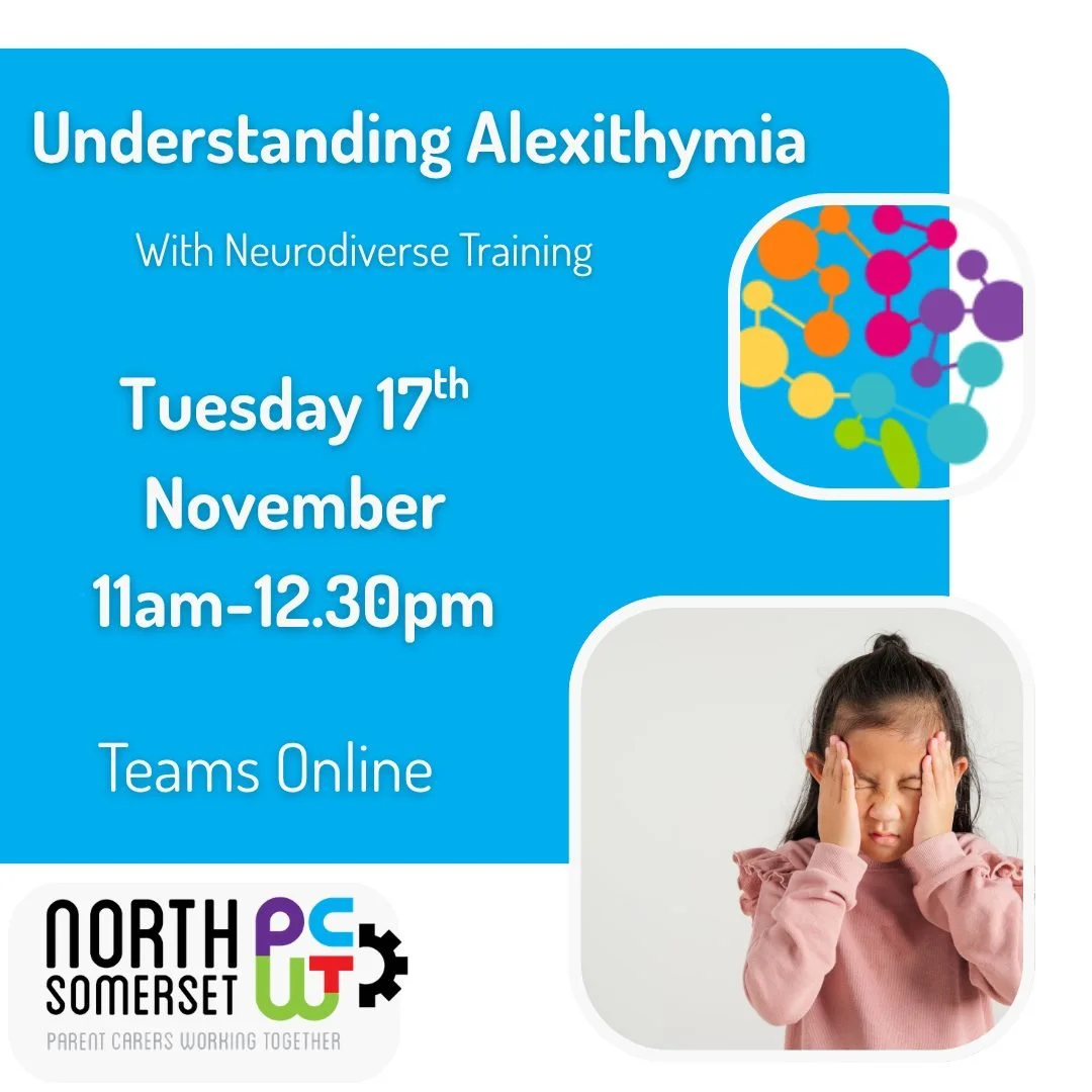Alexithymia, also known as emotional blindness, is a personality feature in which a person has difficulty experiencing, identifying, understanding, and expressing their emotions.

Please join us for this exciting session with neurodiverse training to