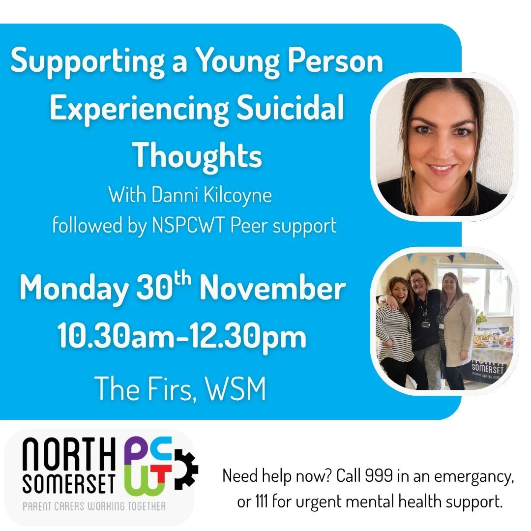 Our brand new, supporting a young person with suicidal thoughts training is ready to be booked. 

A sensitive and practical awareness session focused on communicating with young people who may be experiencing suicidal thoughts.

Please be sure to rea