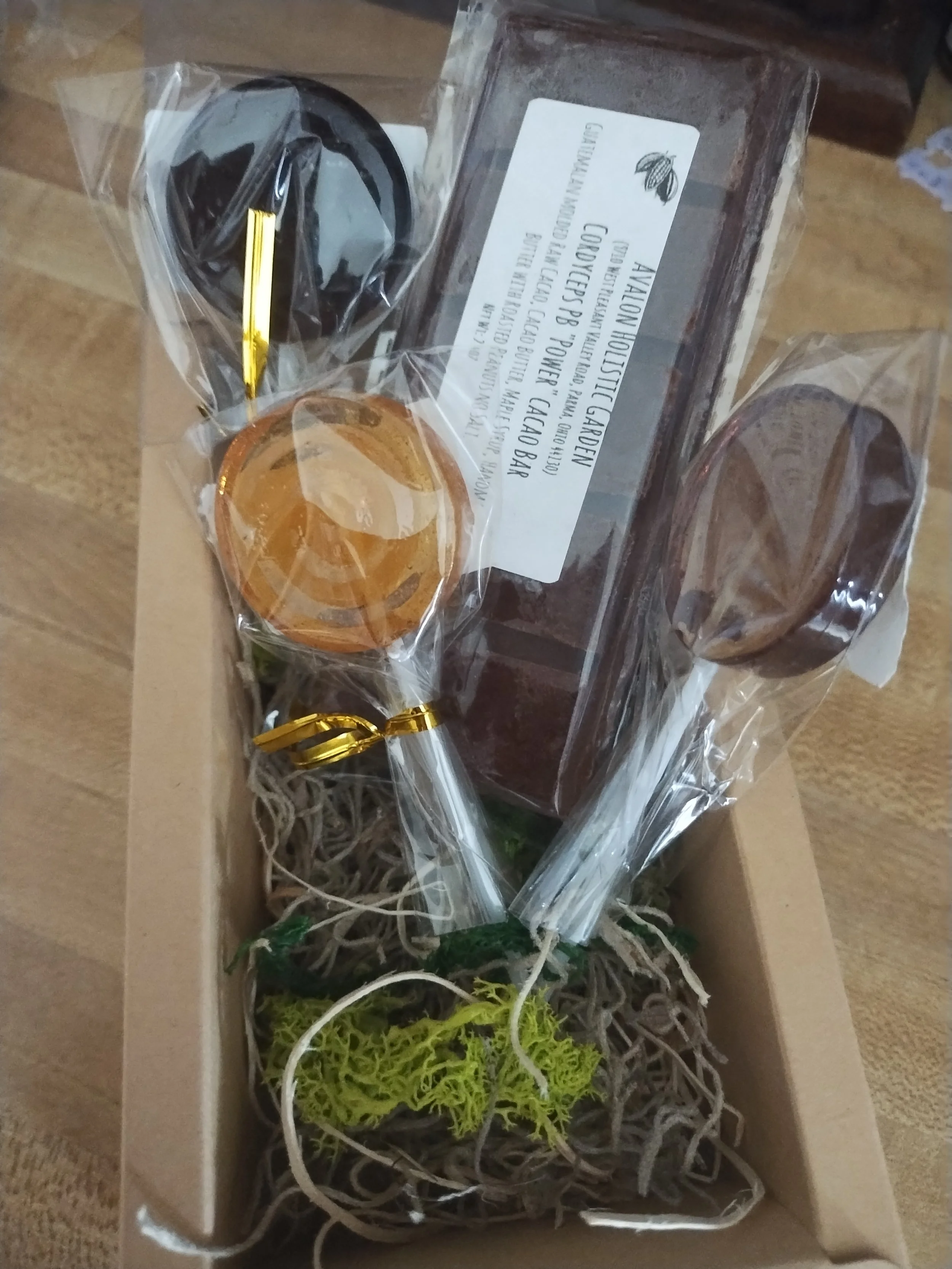 Herbal Cacao & Lollipop Gift Box (Vegan)