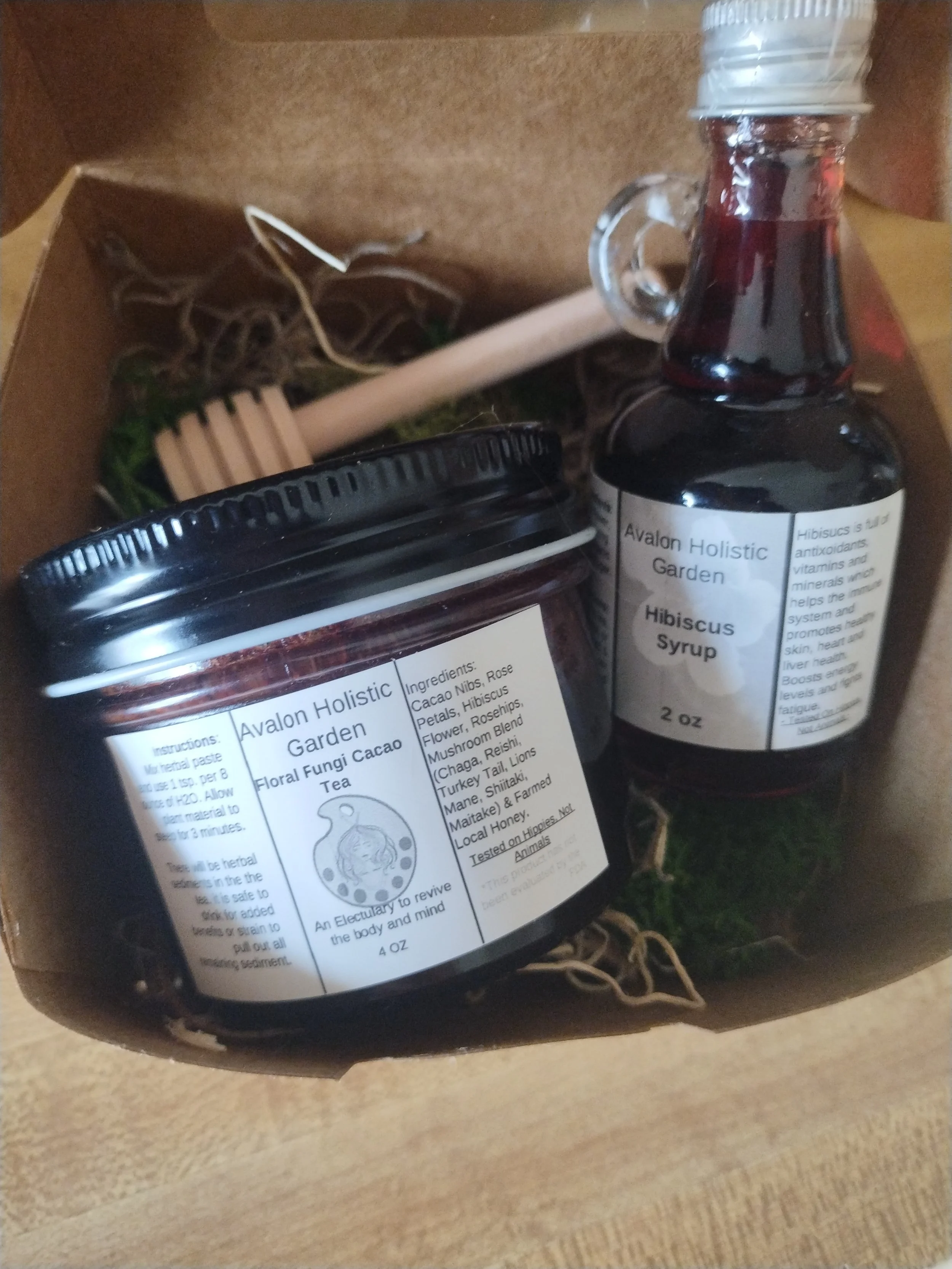 Floral Fungi Hibiscus Tea Gift Box