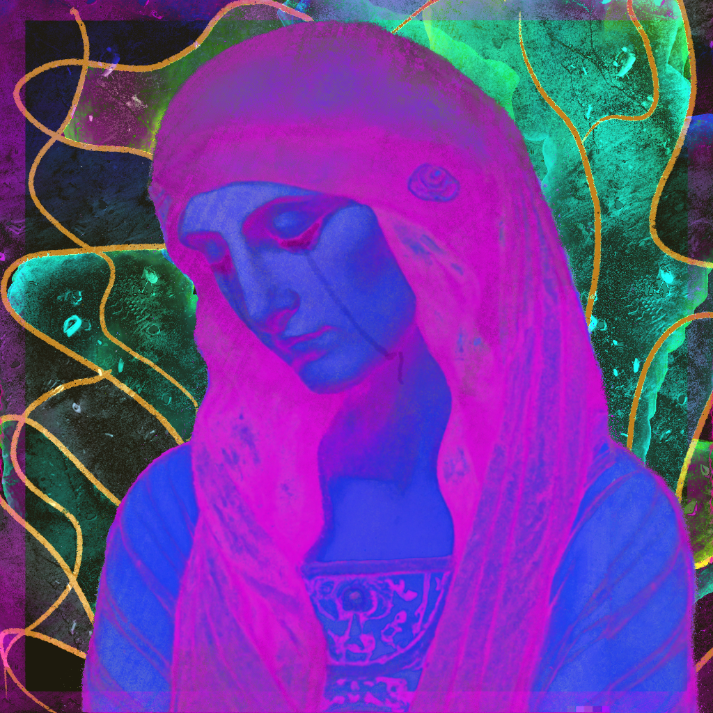 Mary - Digital Photo Collage 2024