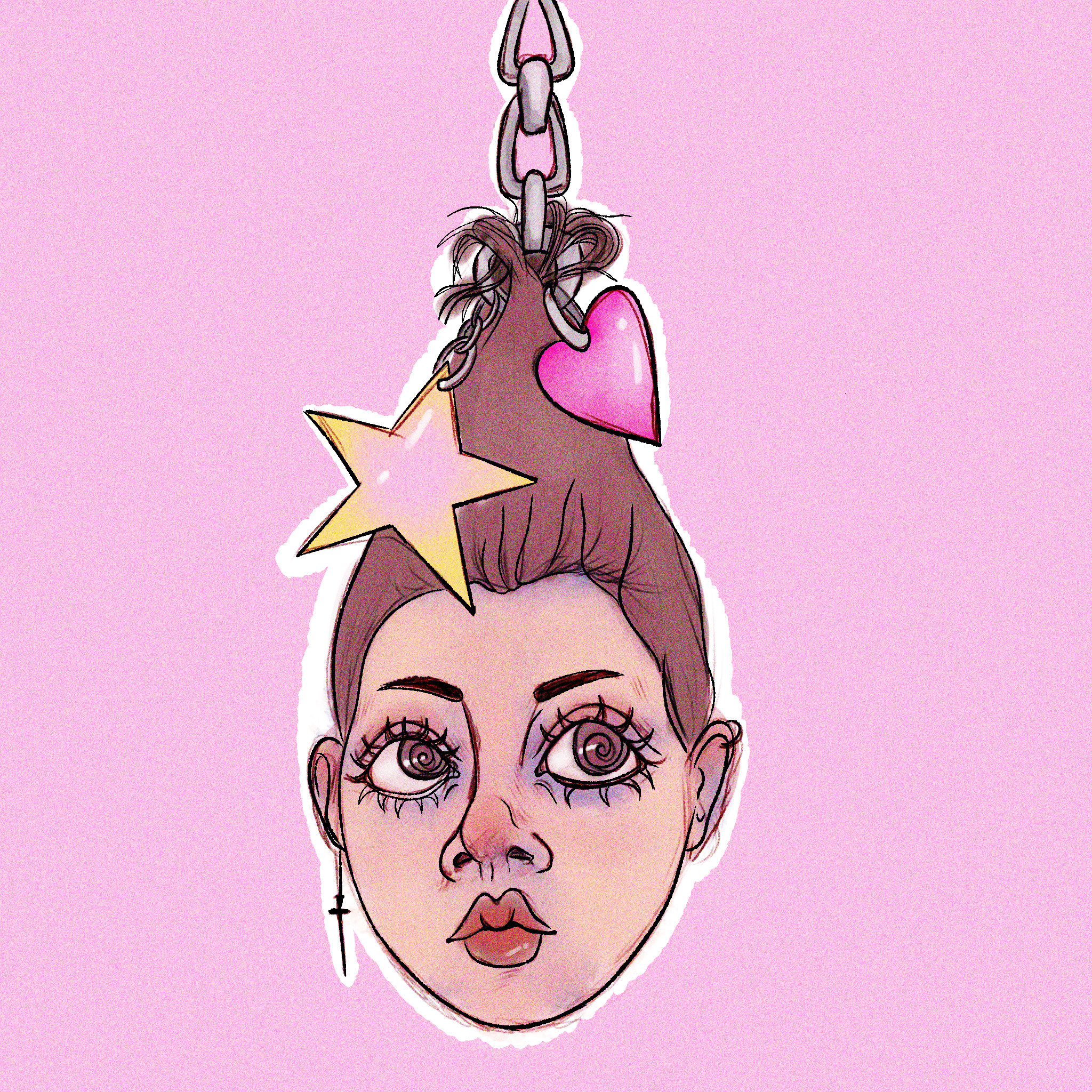 Keep you in my pocket - Digital Illustration 2025