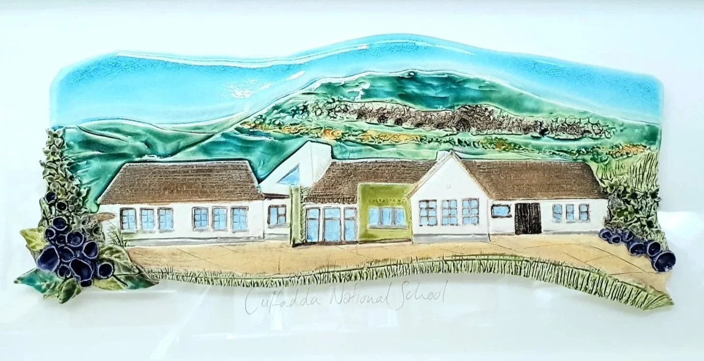 Retirement present for headteacher 16x7.5in frame